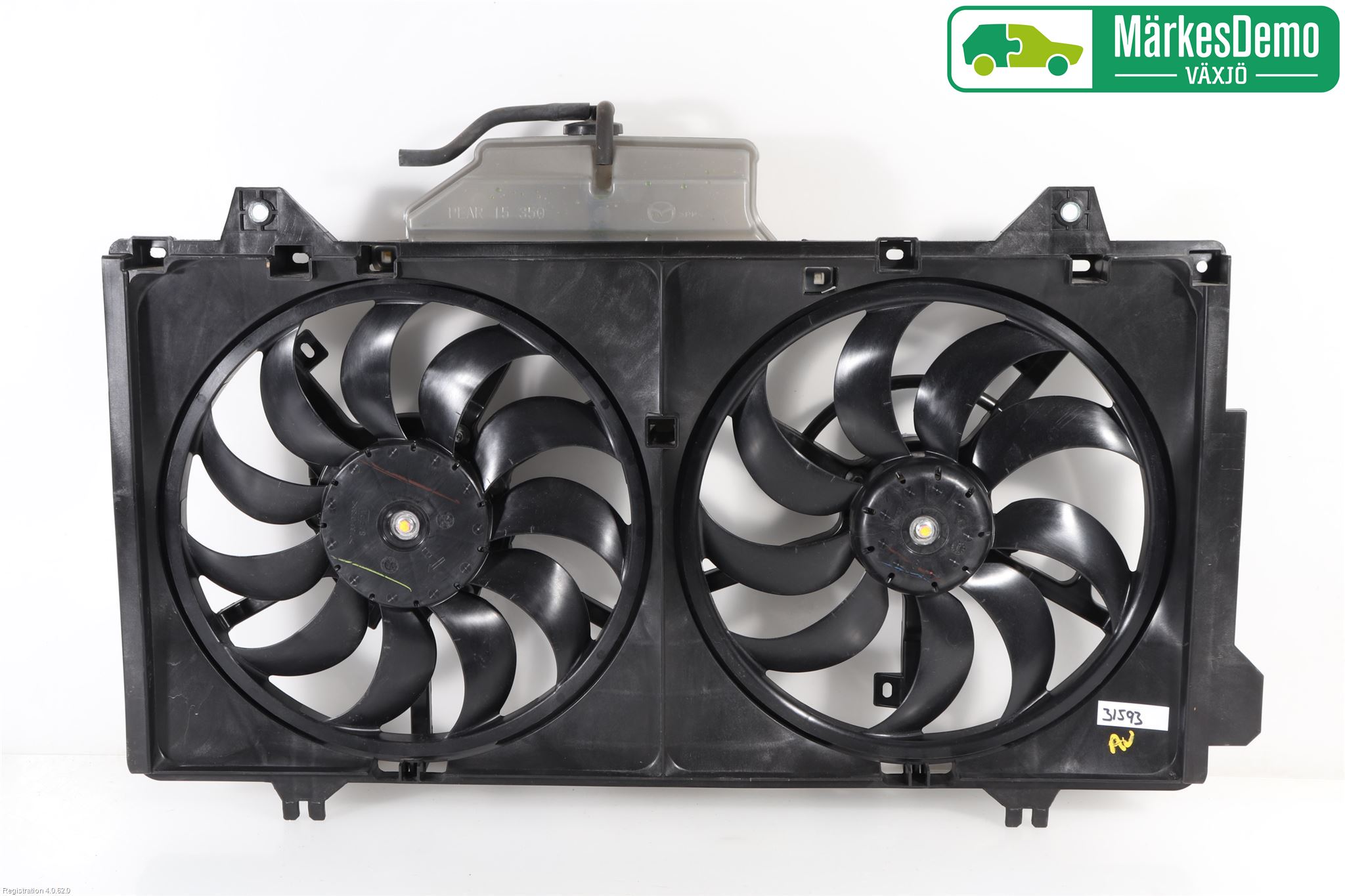 Mazda 3 III 14-19 Kjølevifte-Radiator Hus-Kåpe