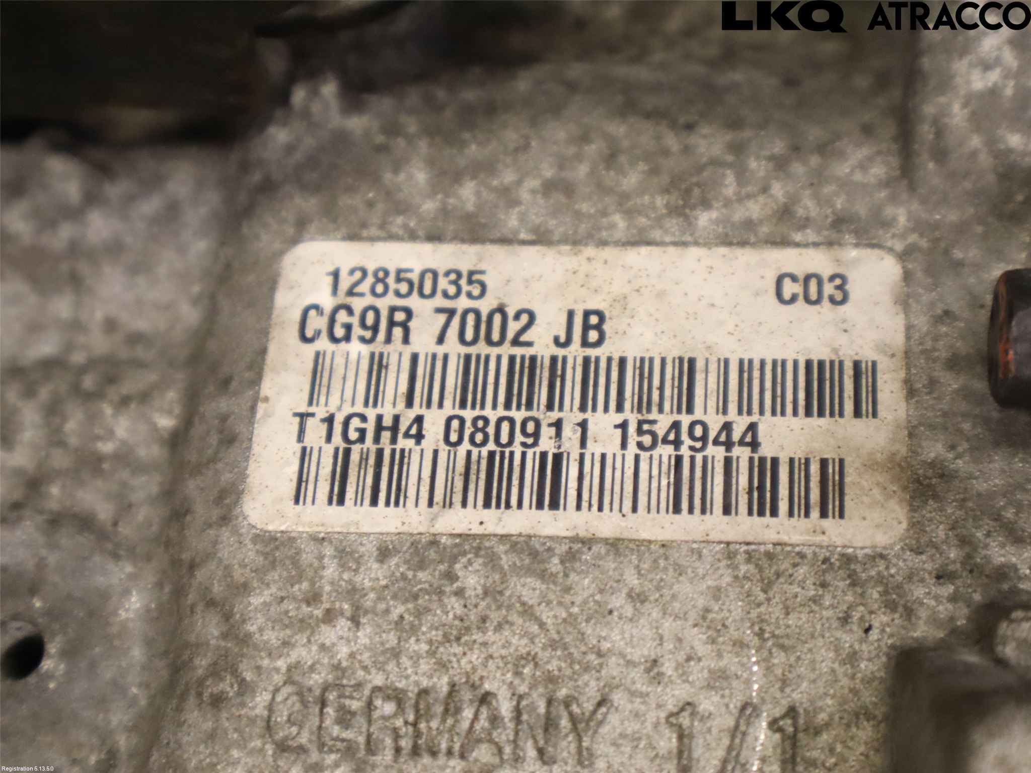 Volvo V70 08-13 Gearkasse 6 Trinn