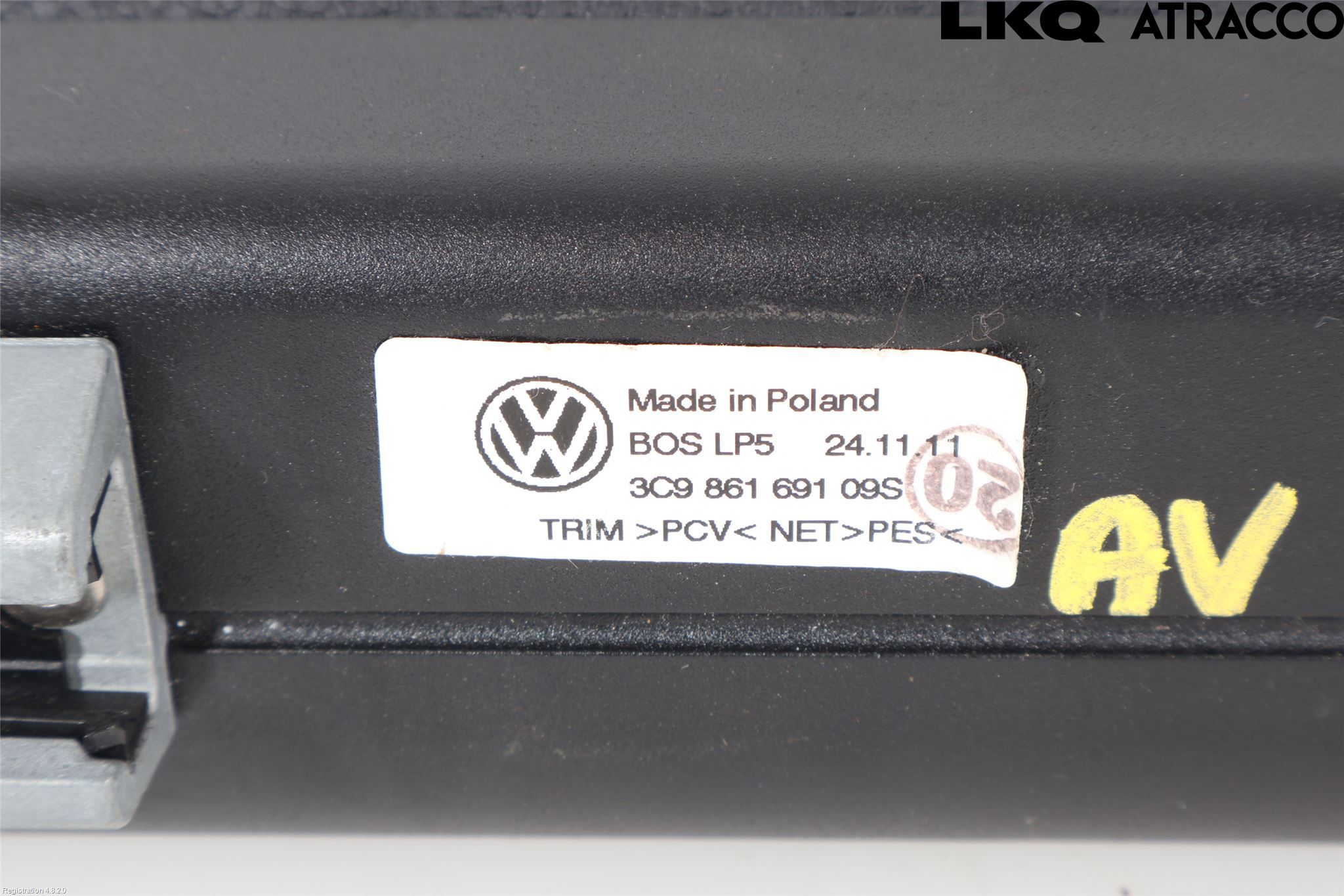 Volkswagen VW PASSAT 11-14 Innr Lastenett
