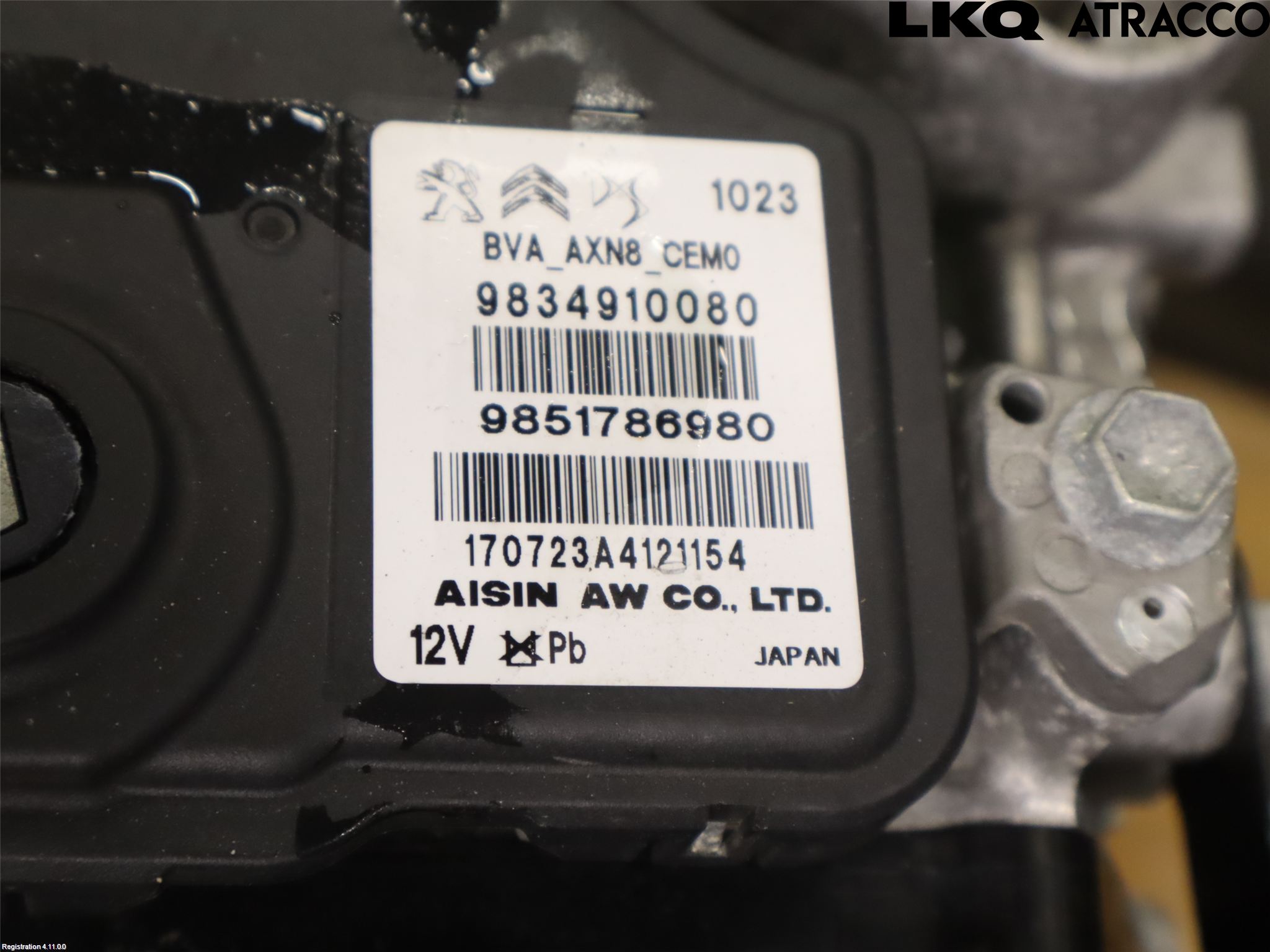 Peugeot 408 22- Gearkasse Automat
