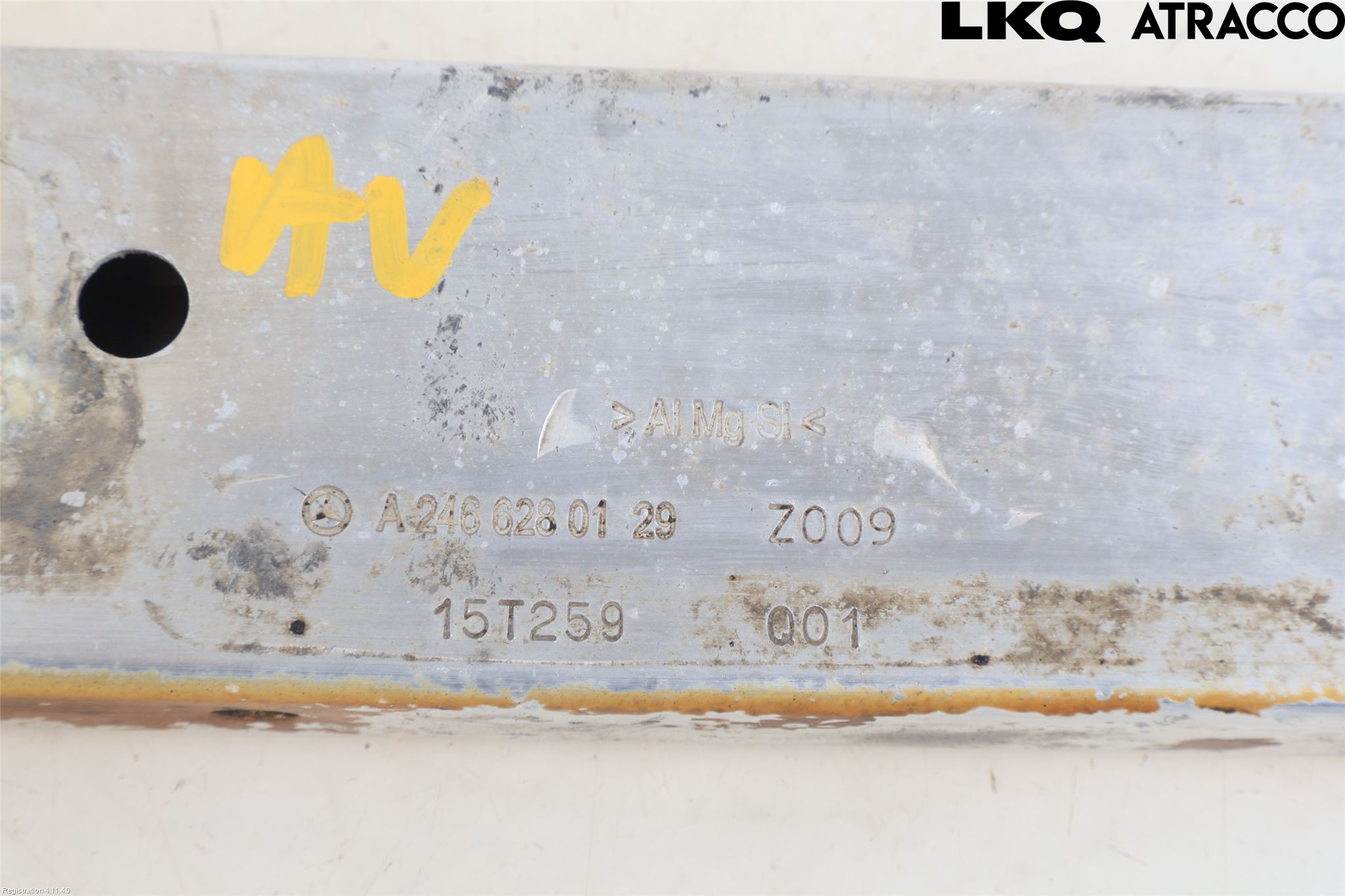 Mercedes-Benz MB B-KLASS (W246/W242) 12-19 Frontplate