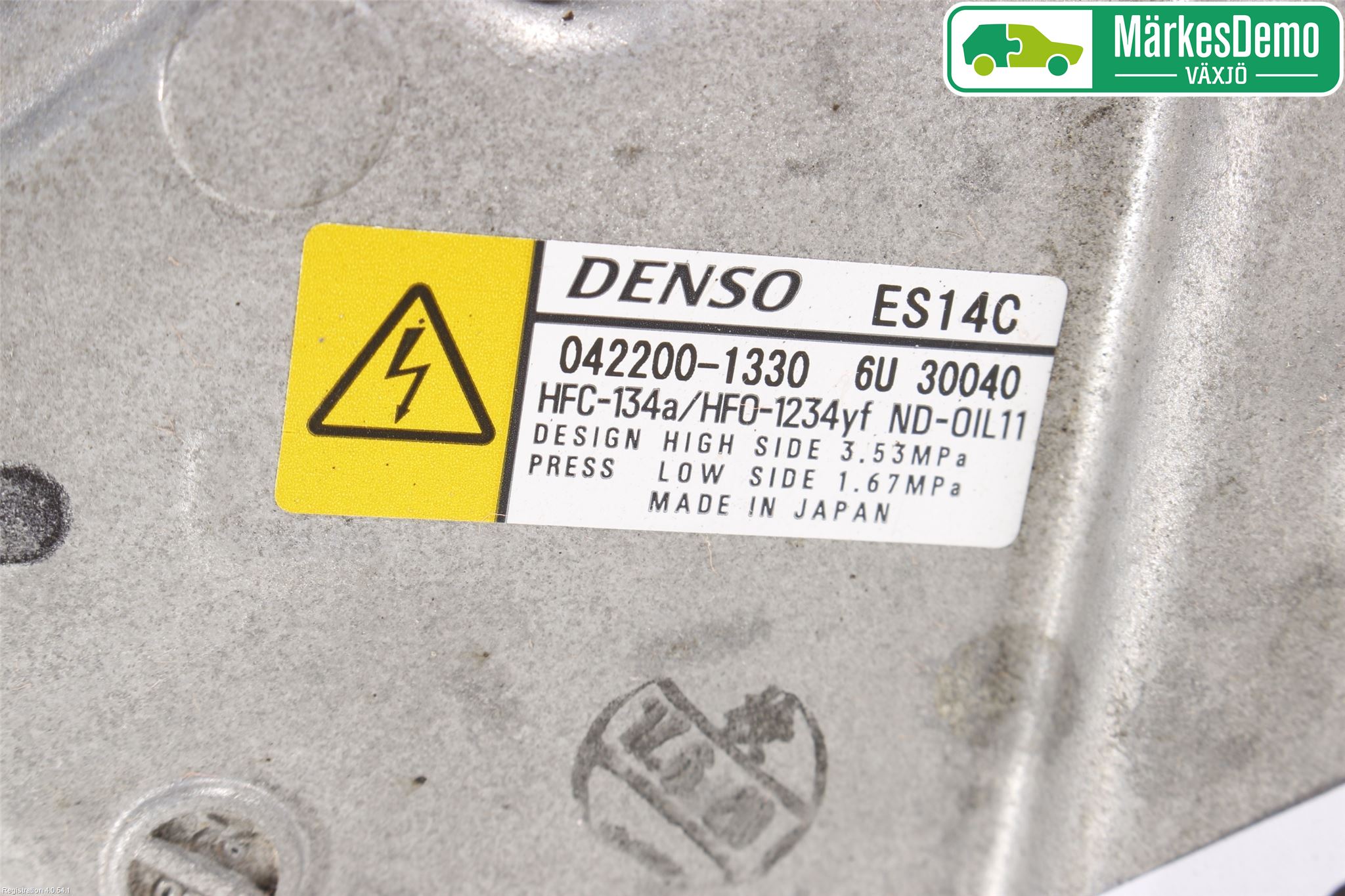 Toyota AURIS 13-19 Varme Ac Kompressor