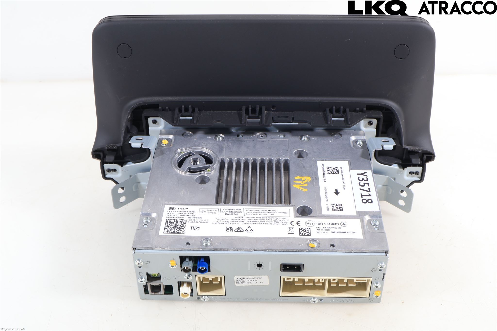 Hyundai KONA/ELECTRIC OS 18-23 Stereo Radio Med Cd