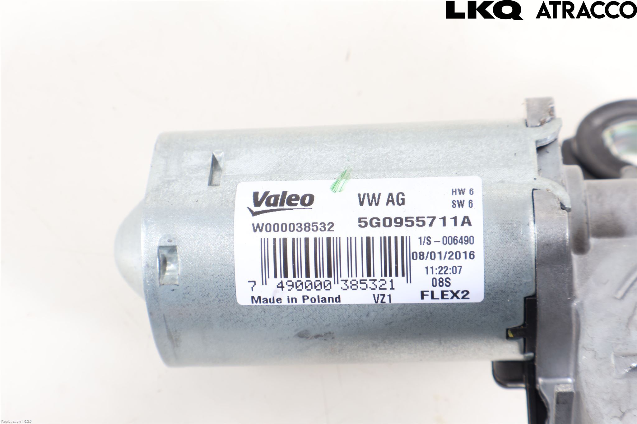Volkswagen VW GOLF SPORTSVAN 15-20 Viskermotor Bakluke