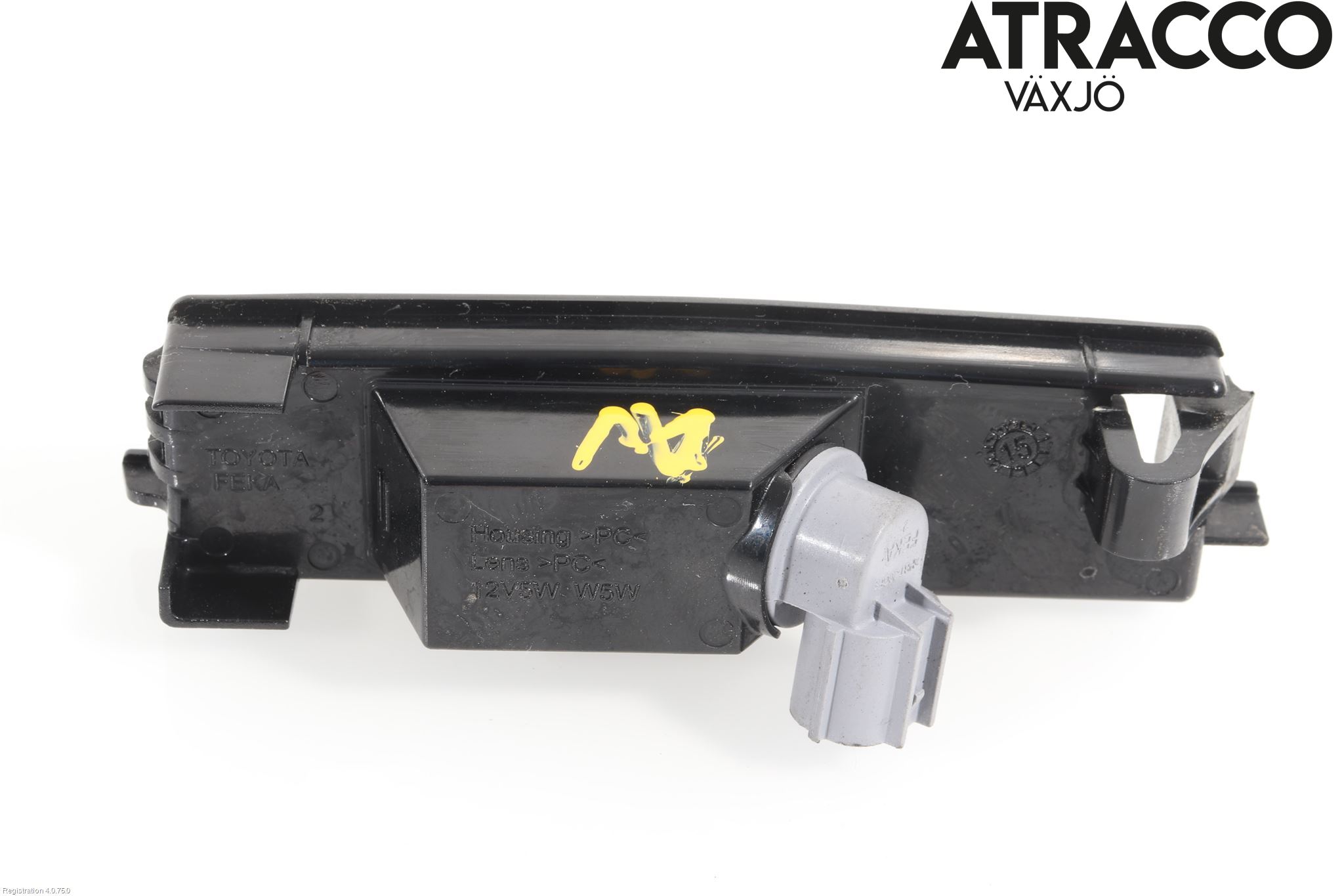 Toyota AURIS 13-19 Skilt Belysning