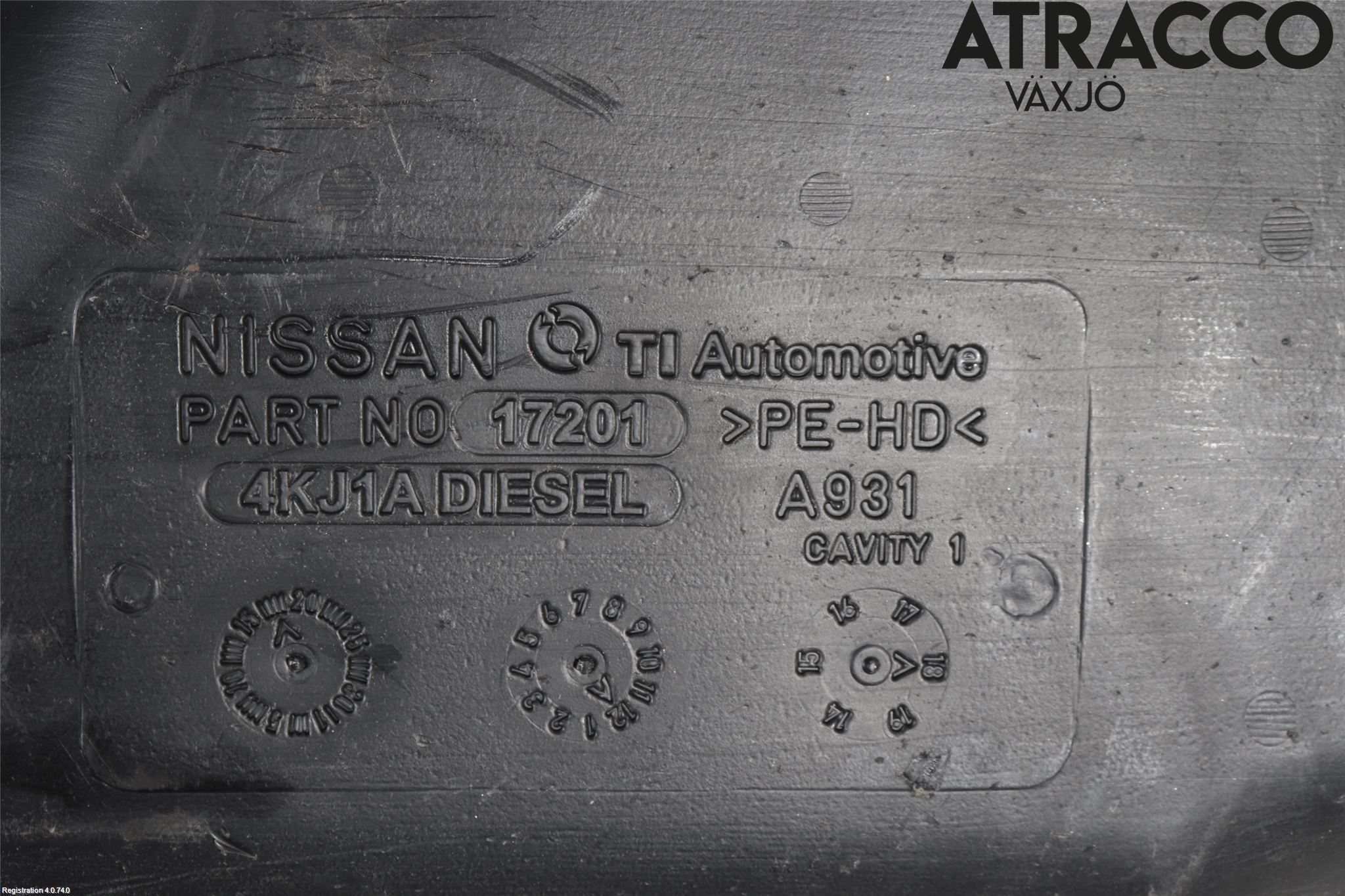 Nissan NAVARA, TREK-1 17-21 Drivstofftank Diesel