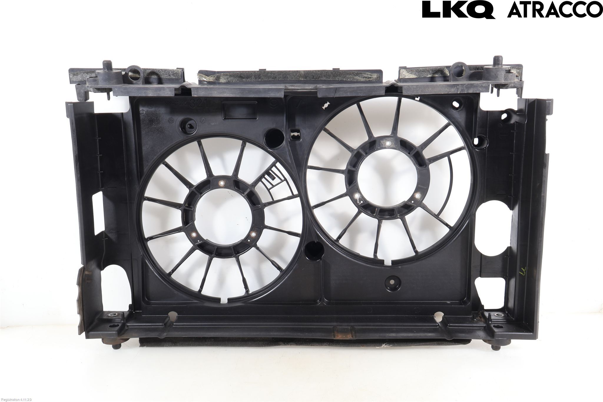 Toyota AURIS 13-19 Kjølevifte-Radiator Hus-Kåpe