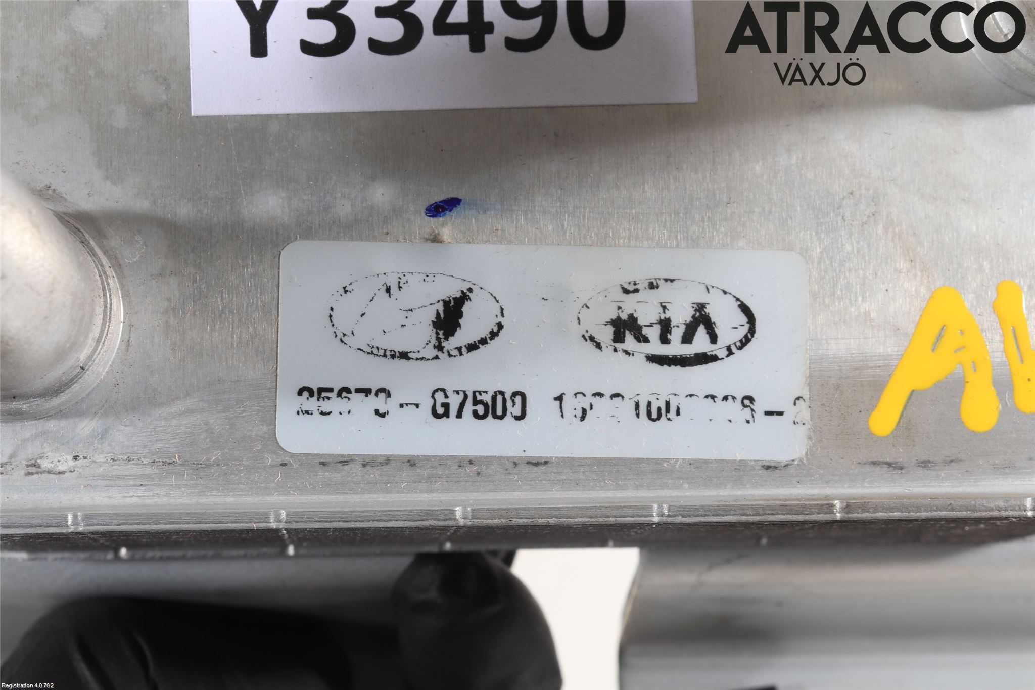 Hyundai IONIQ AE 17-22 Varme Ac Kondenser-Kjøler