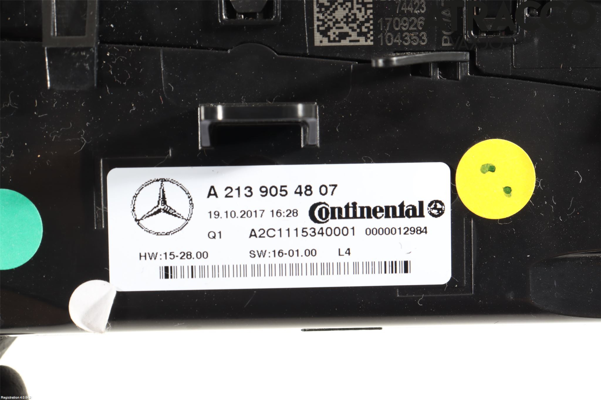 Mercedes-Benz MB E-KLASS (W213) 16-23 Varme Ac Betjening-Display