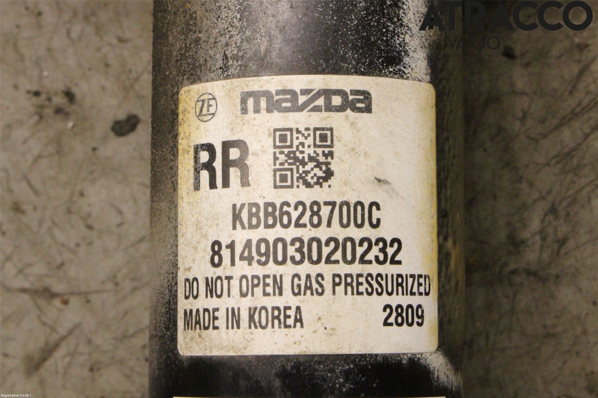 Mazda CX-60 22- Fjærbein Bak Venstre