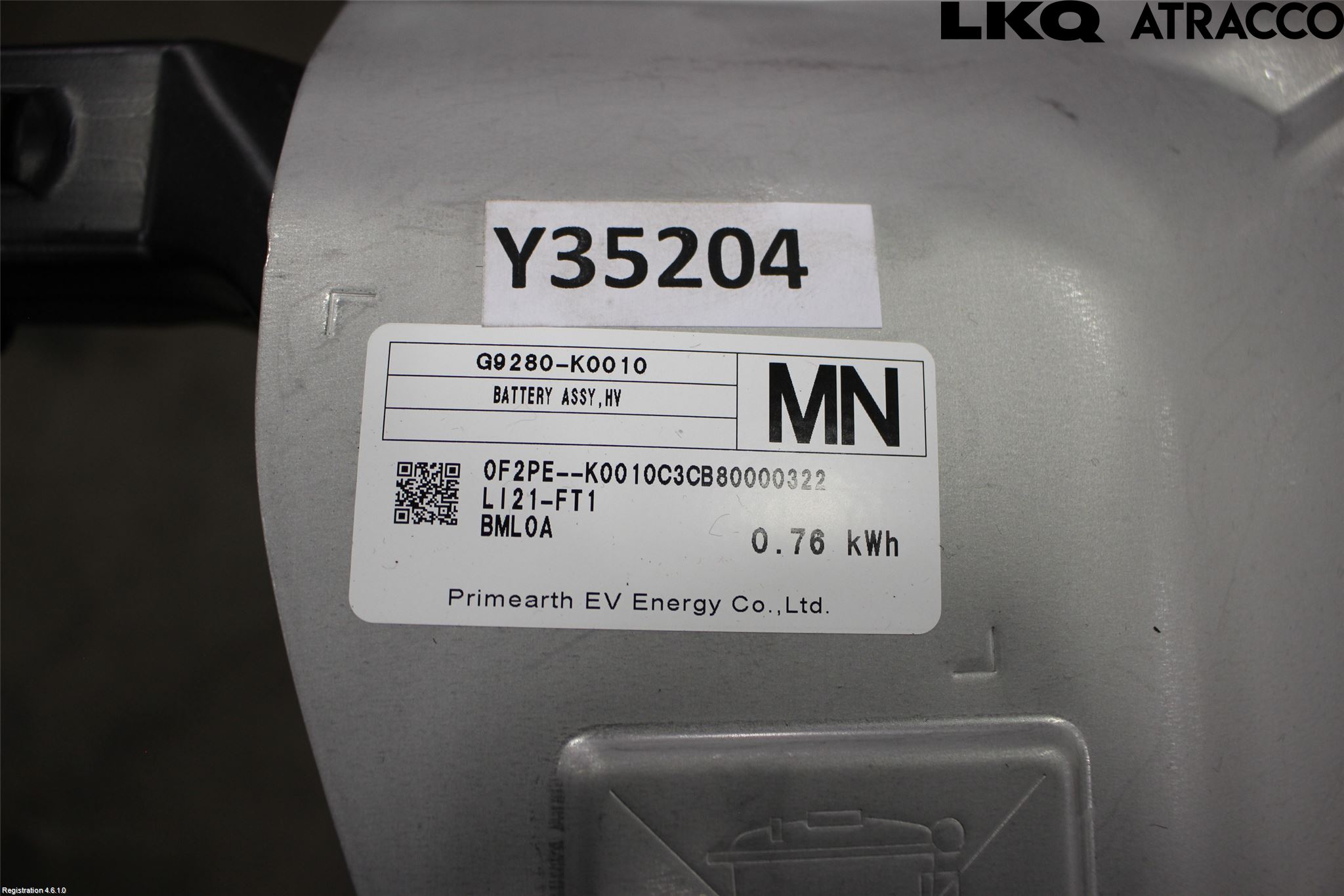 Toyota YARIS XP21 20- Hybrid Batteri