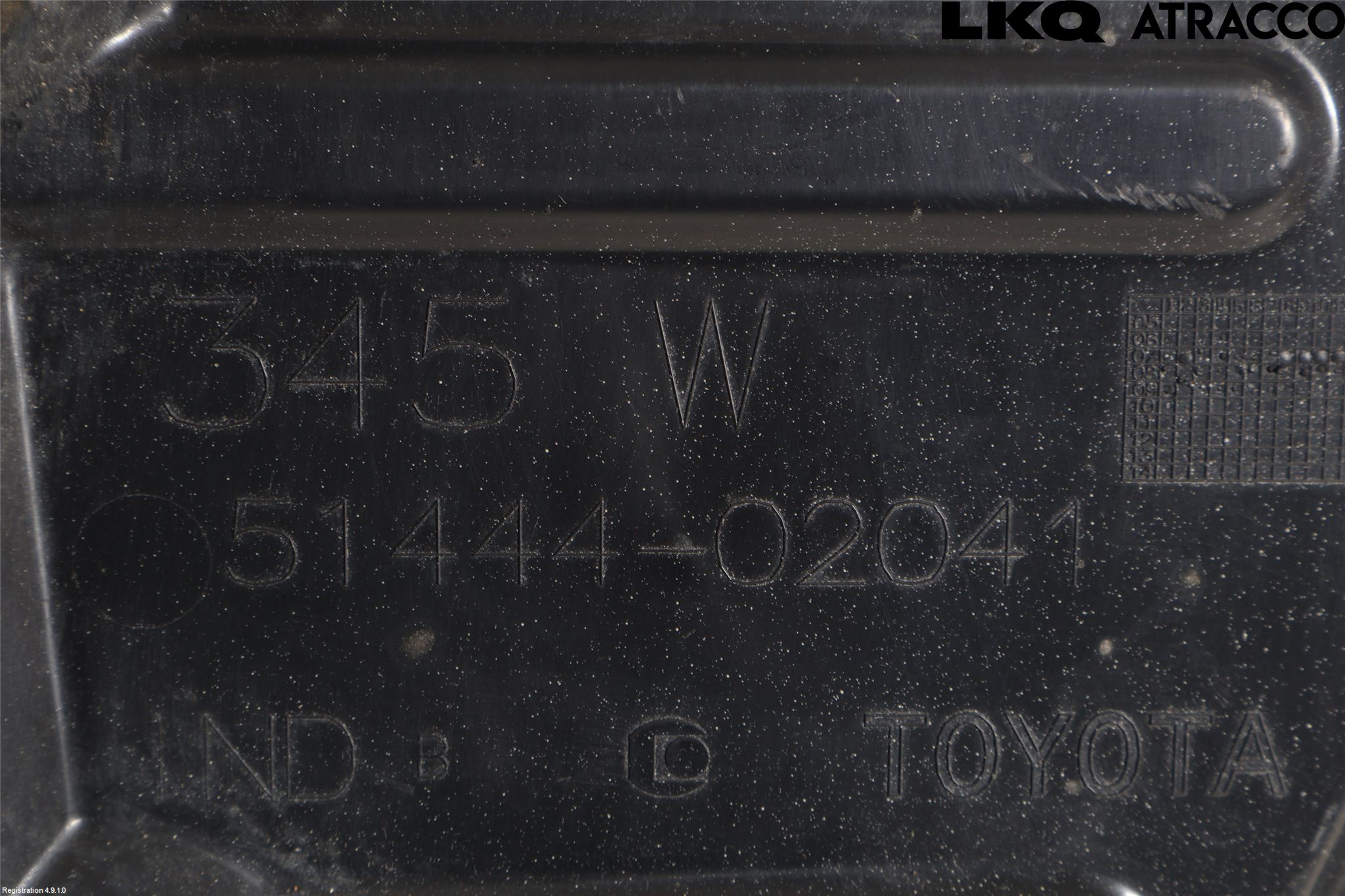 Toyota AVENSIS 09-15 Bunnplate U Motor-Gear-Dørk