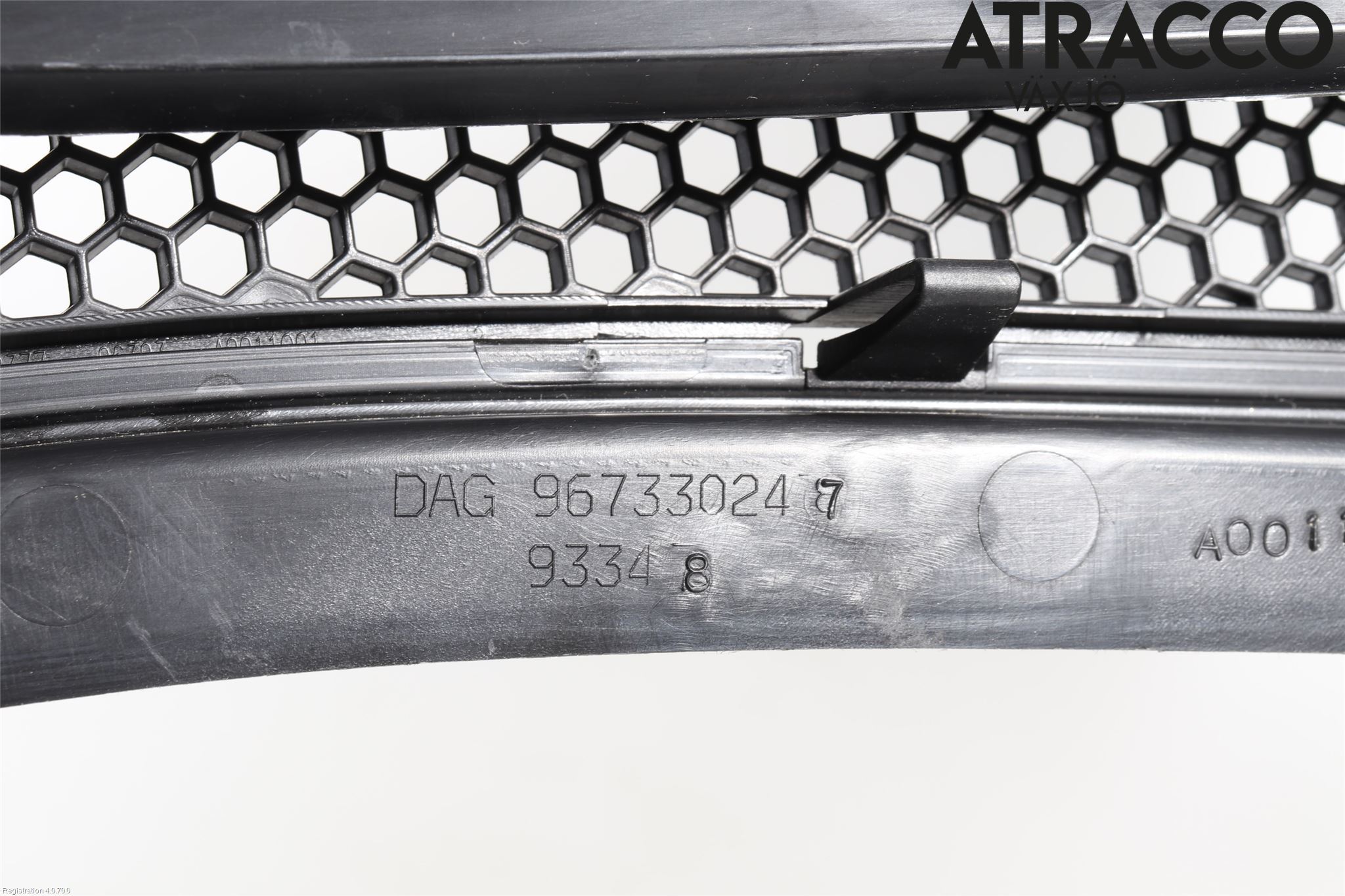 Peugeot PEUGOT 208 16-19 Visker Deksel-Grill-Under Frr