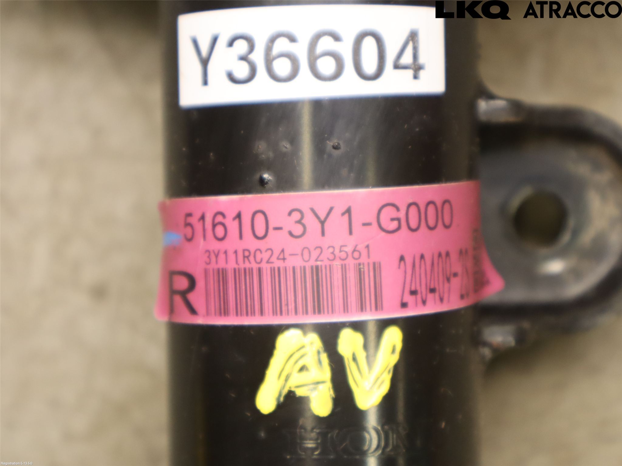 Honda ZR-V 23- Fjærbein Foran Høyre