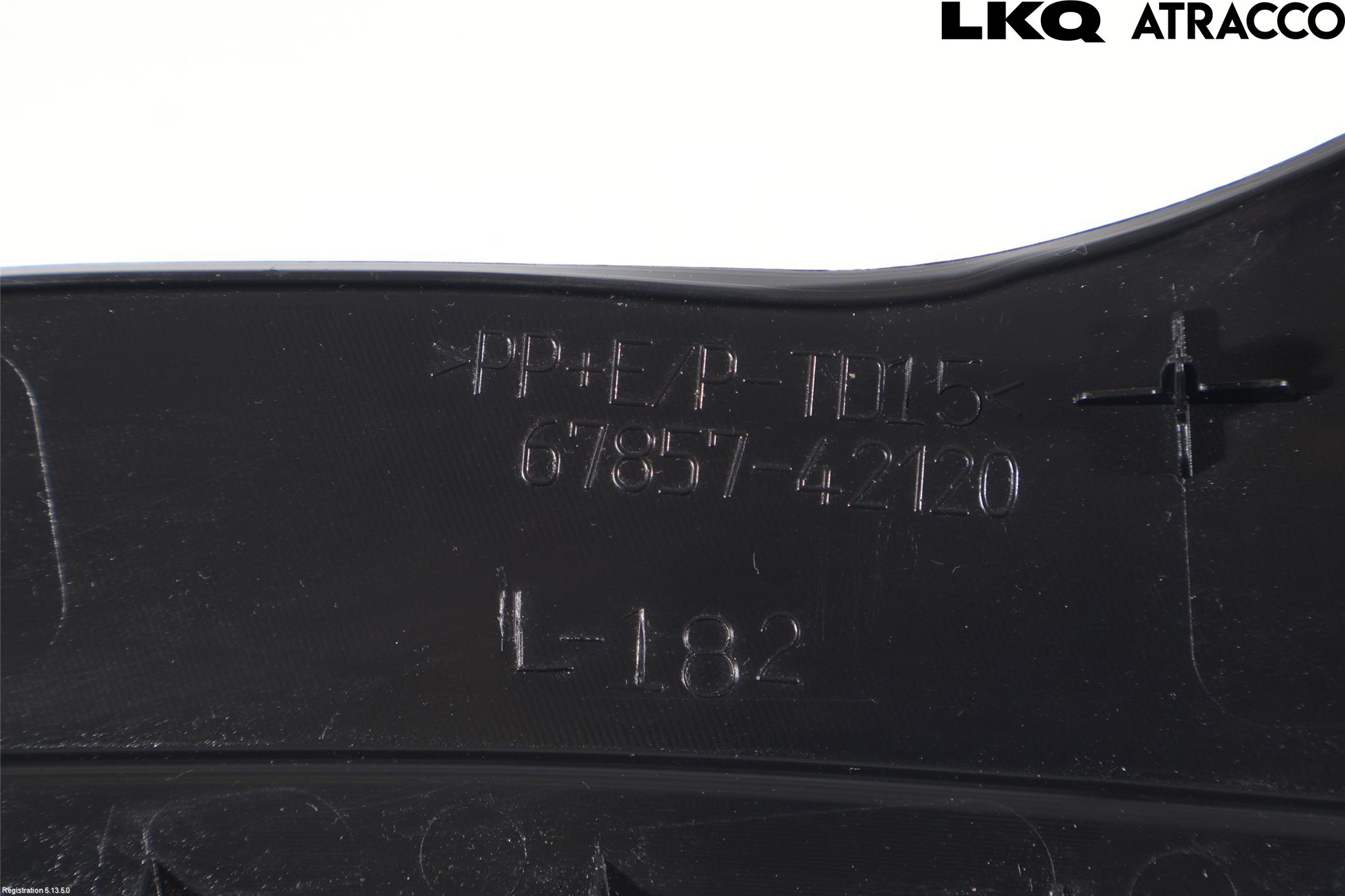 Toyota bZ4X EA10 22- List Høyre Side