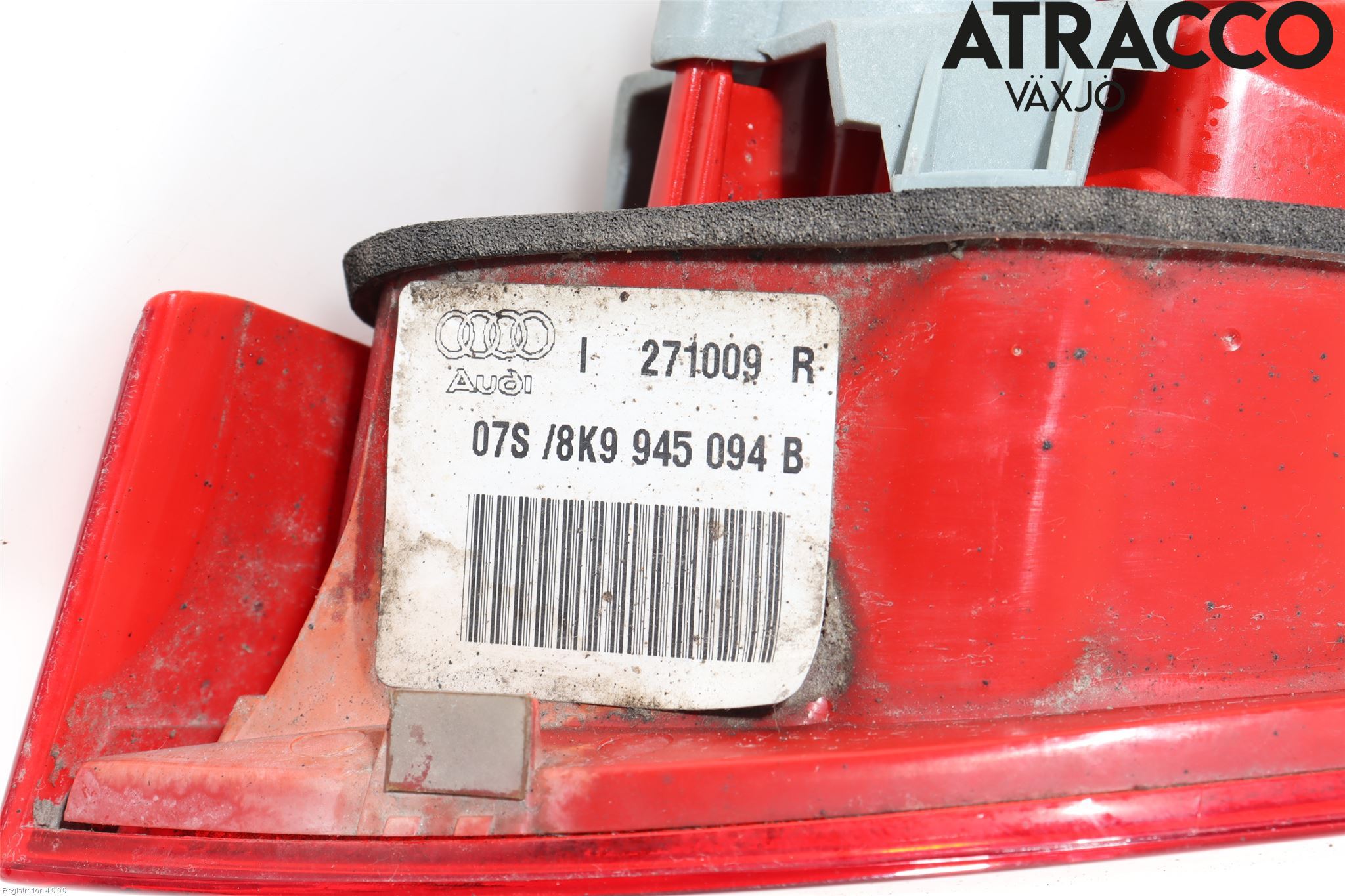 Audi A4/S4 08-11 Baklykt Høyre  På Luke(Indre)
