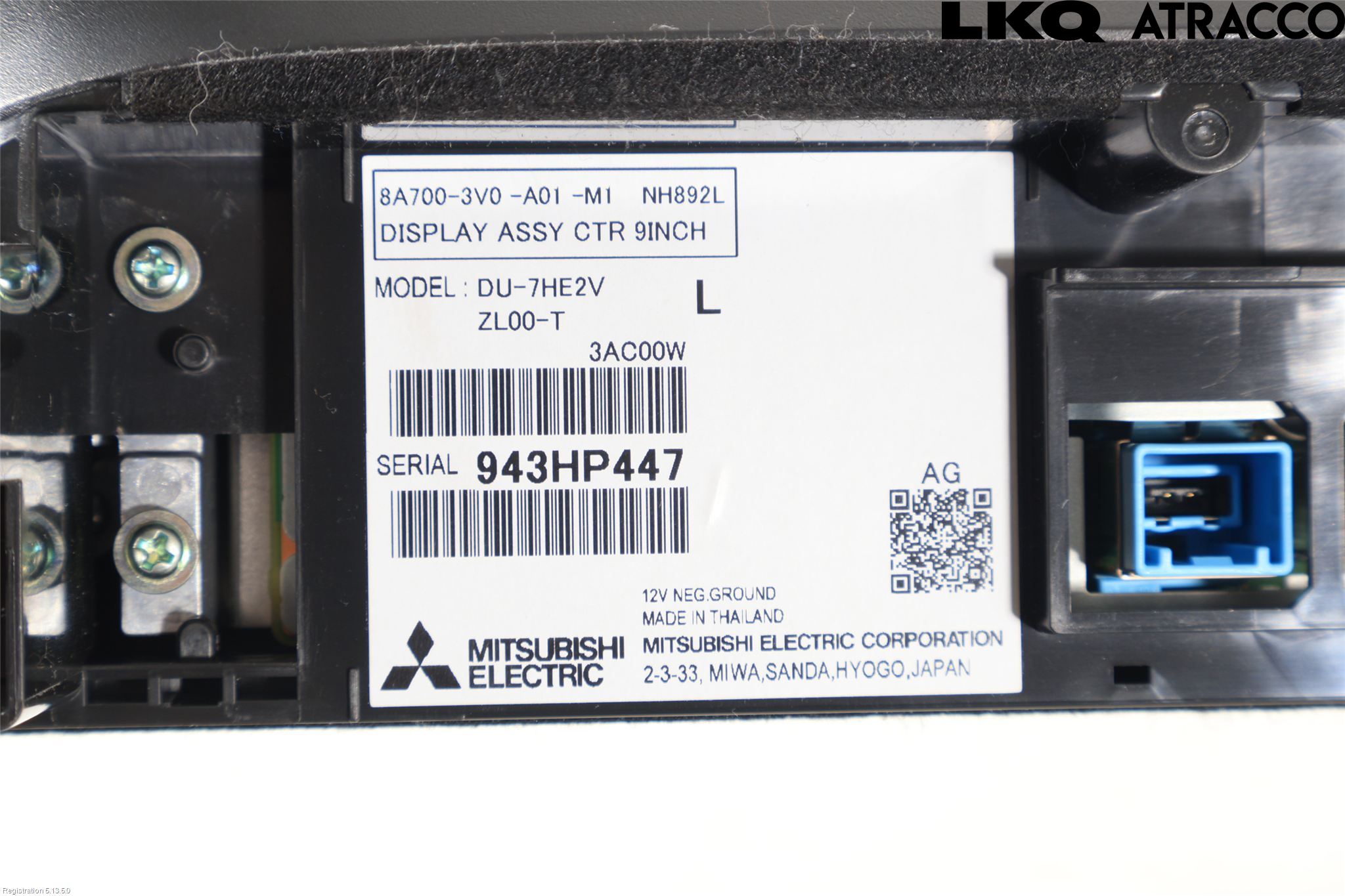 Honda ZR-V 23- Multifunktionsdisplay