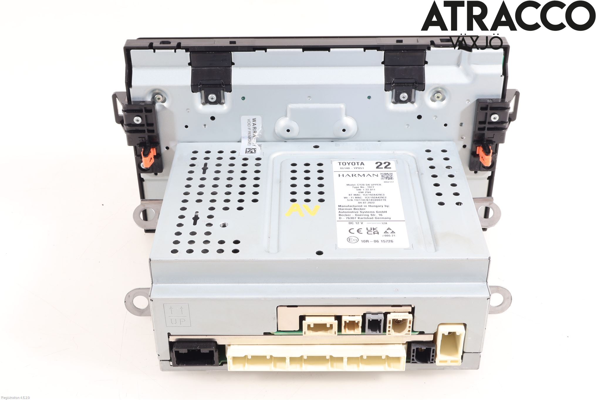 Toyota YARIS XP21 20- Stereo Radio Med Cd