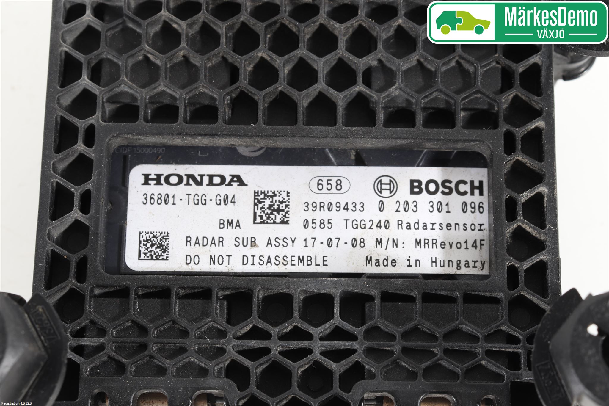 Honda CIVIC 17-22 Sensor Kollisjonsbeskyttelse