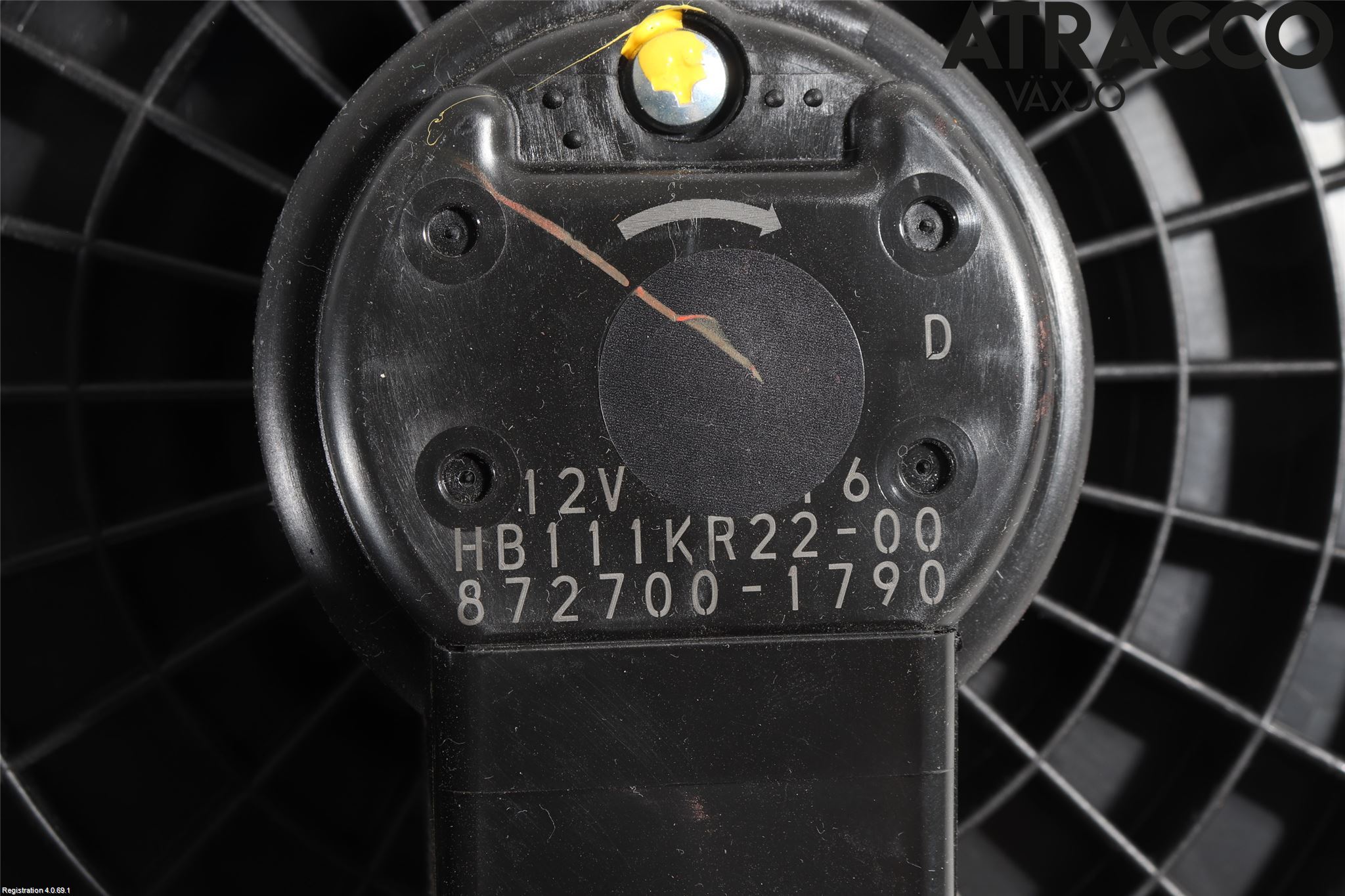 Mazda CX-3 Varmeapparat Viftemotor