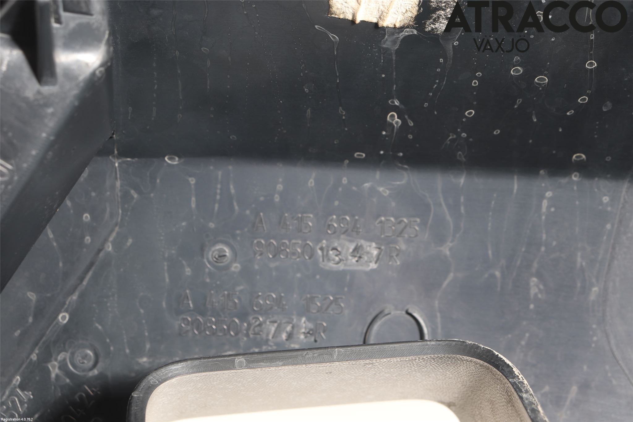 Mercedes-Benz MB CITAN (W415) 13-21 Refleksplate - Skiltplate