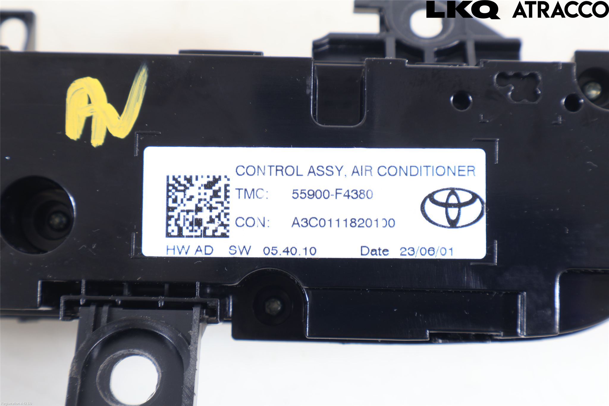 Toyota C-HR 16-23 Varme Ac Betjening-Display