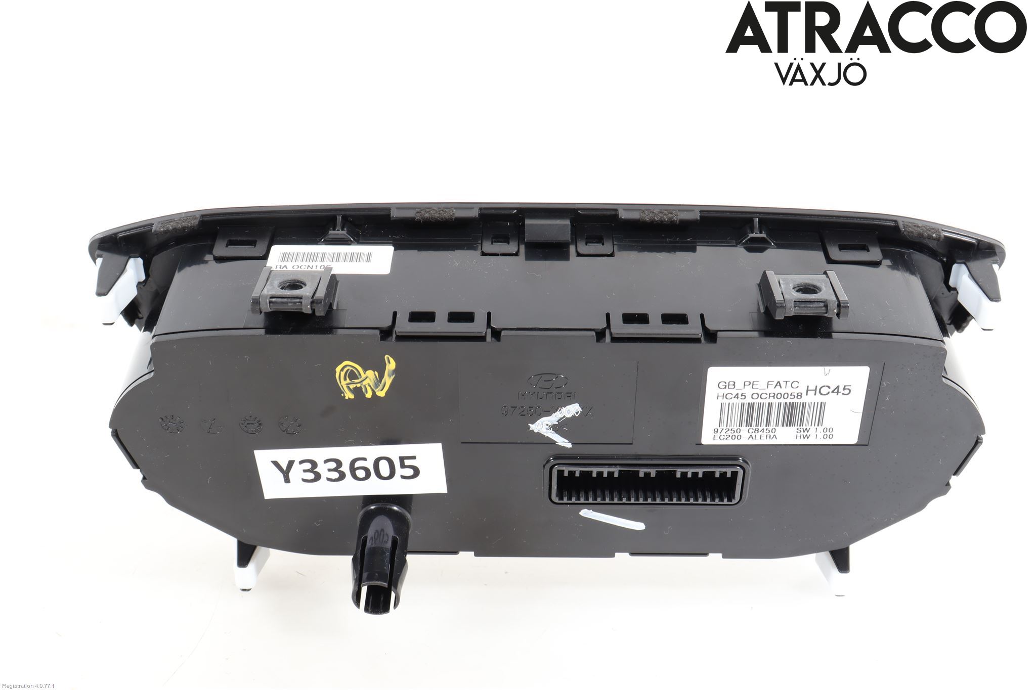 Hyundai i20 GB 15-20 Varme Ac Betjening-Display