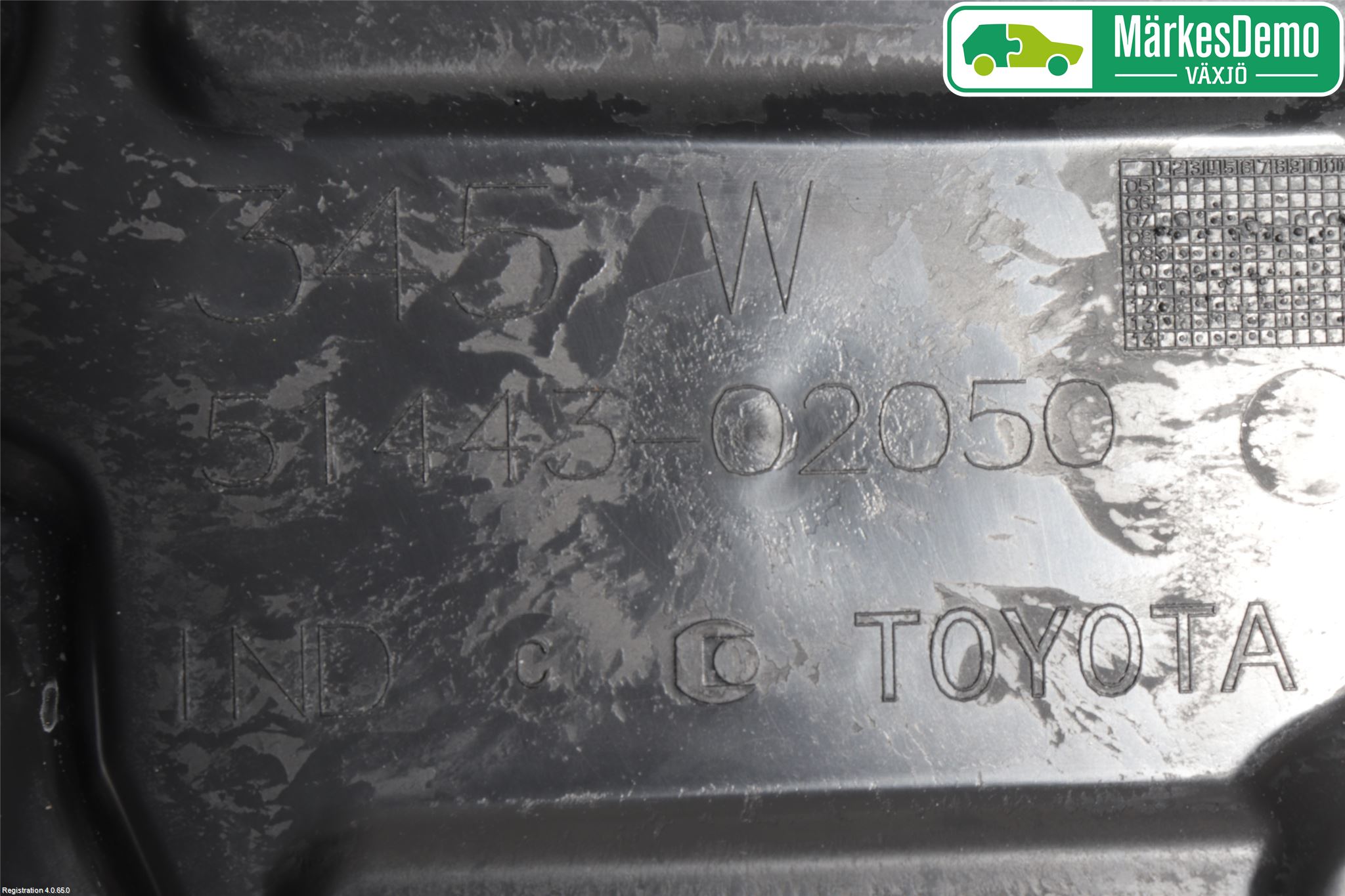Toyota AURIS 13-19 Bunnplate U Motor-Gear-Dørk