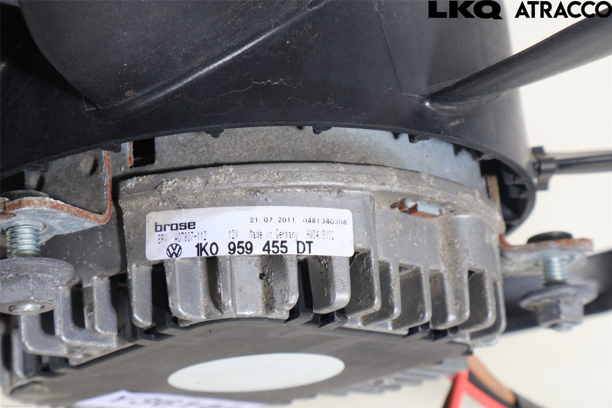 Volkswagen VW PASSAT 11-14 Kjølevifte Elektrisk