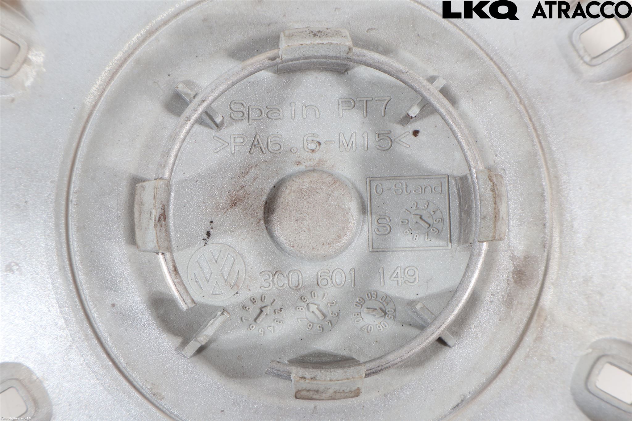 Volkswagen VW PASSAT 11-14 Hjulkapsel