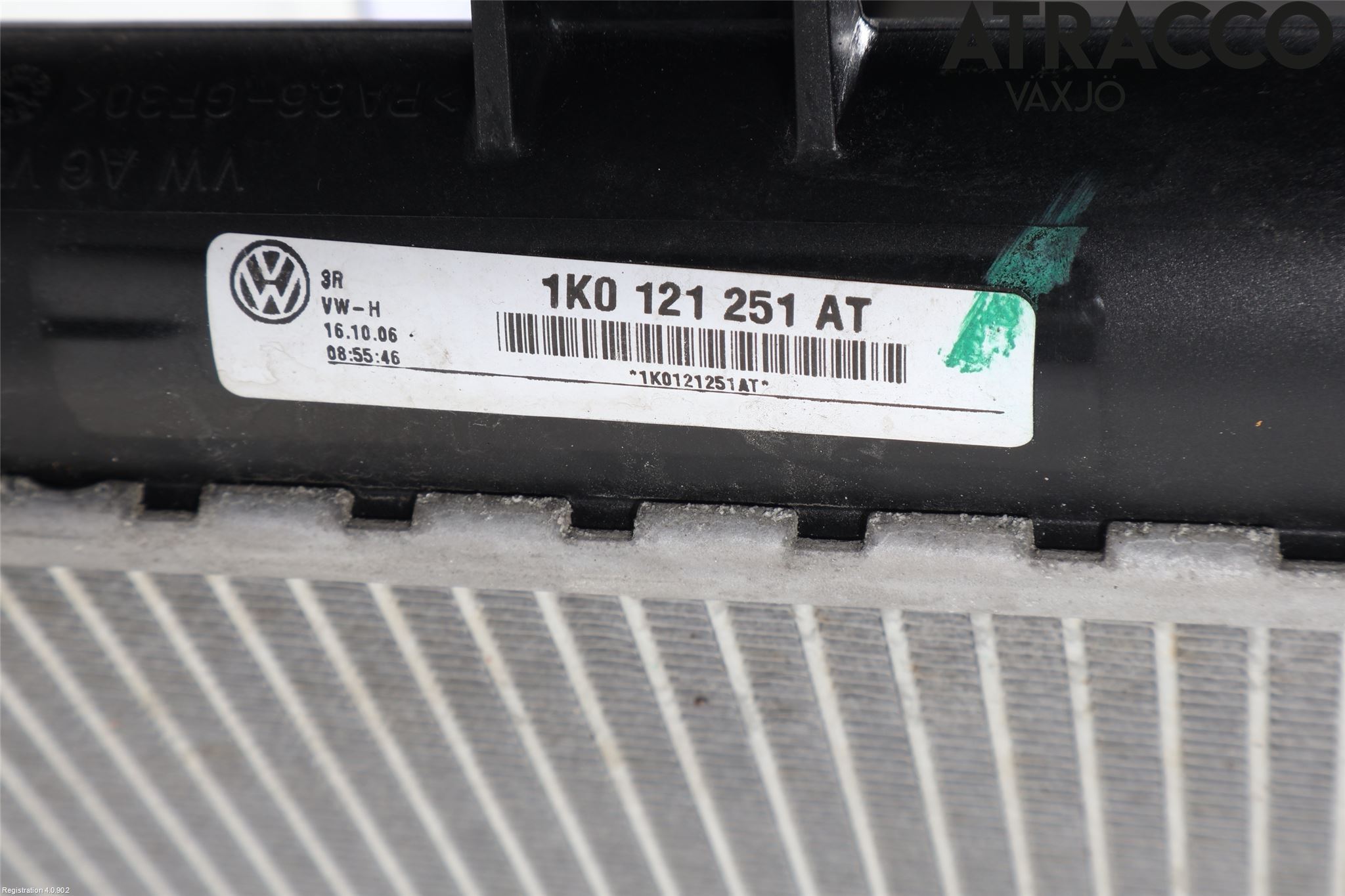Volkswagen VW GOLF PLUS/CROSS GOLF 04-14 Radiator Manuell