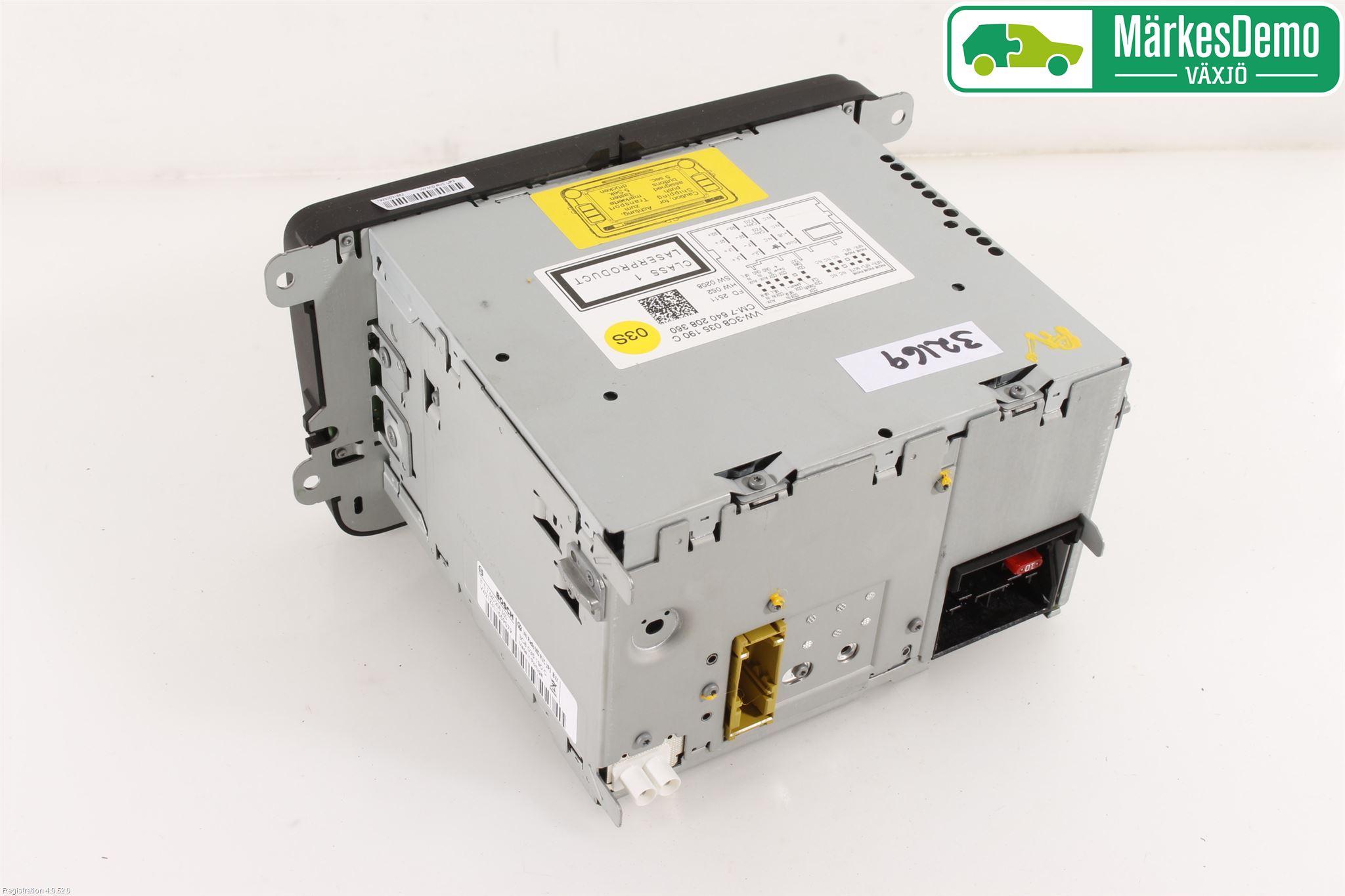 Volkswagen VW GOLF VI 09-13 Stereo Radio Med Cd