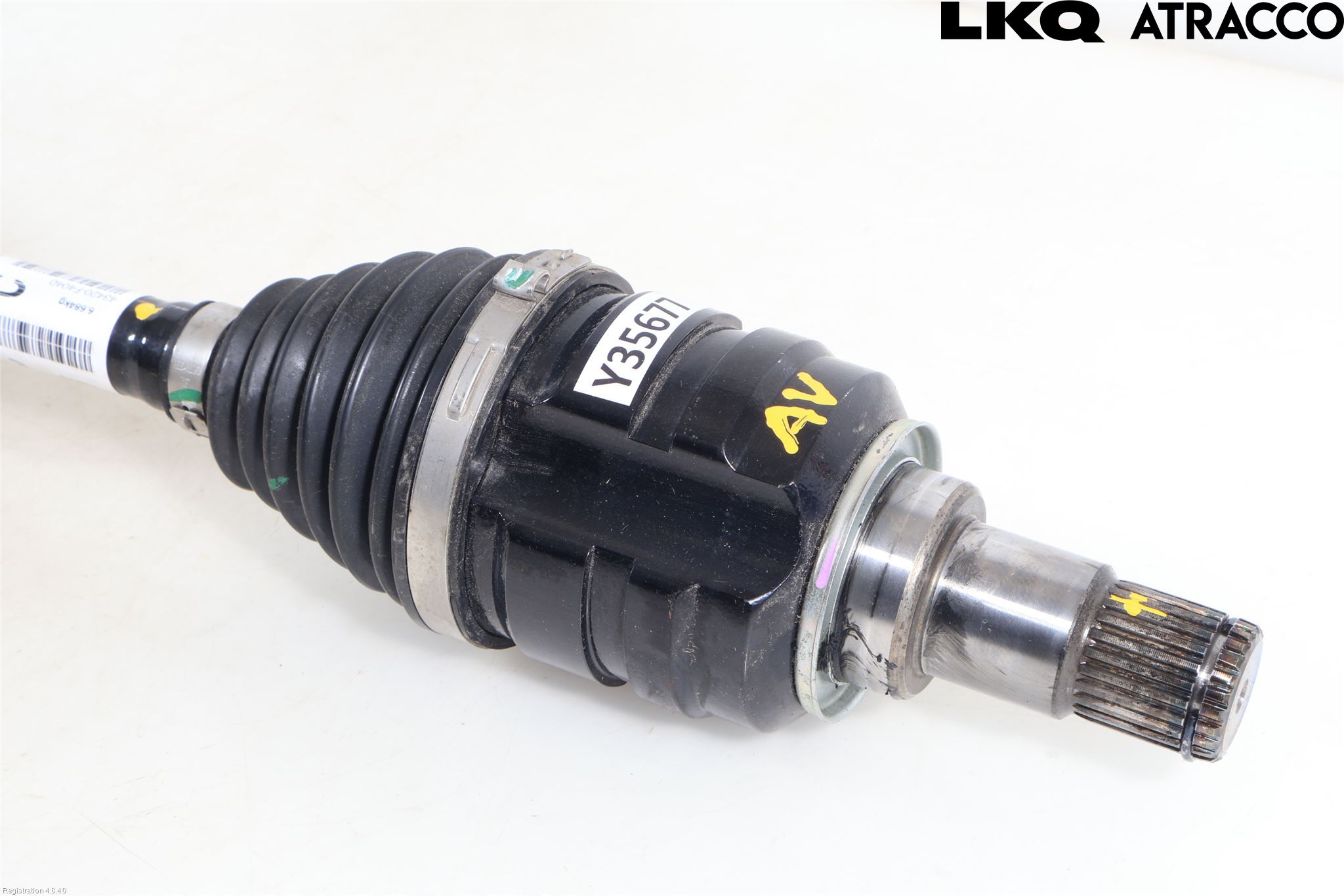 Toyota C-HR 16-23 Drivaksel Foran Kompl Venstre
