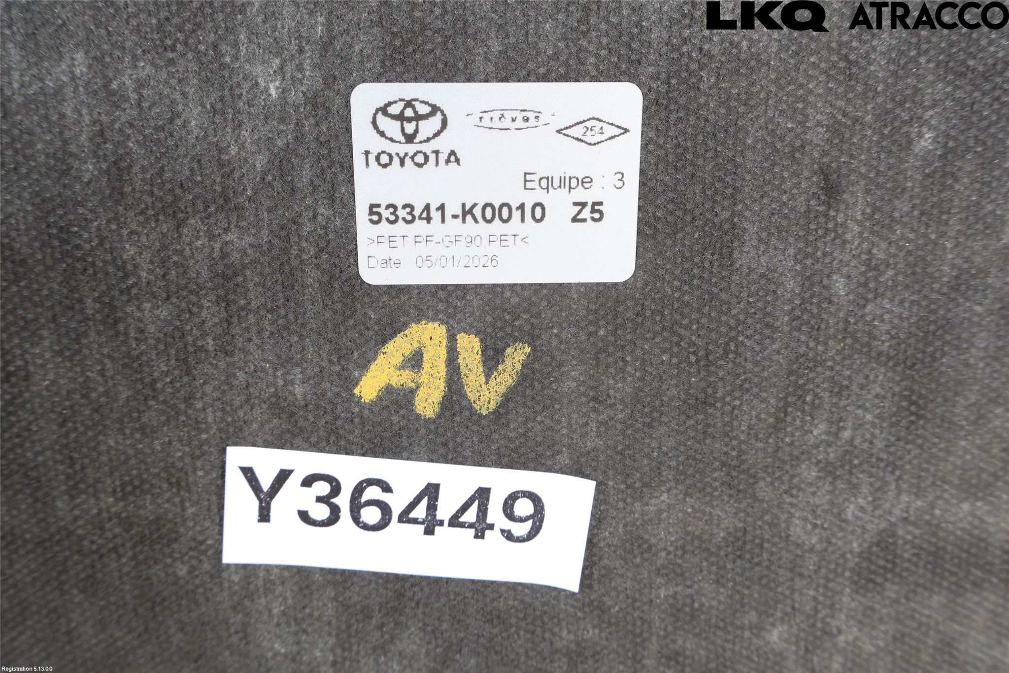 Toyota YARIS XP21 20- Panserisolasjon