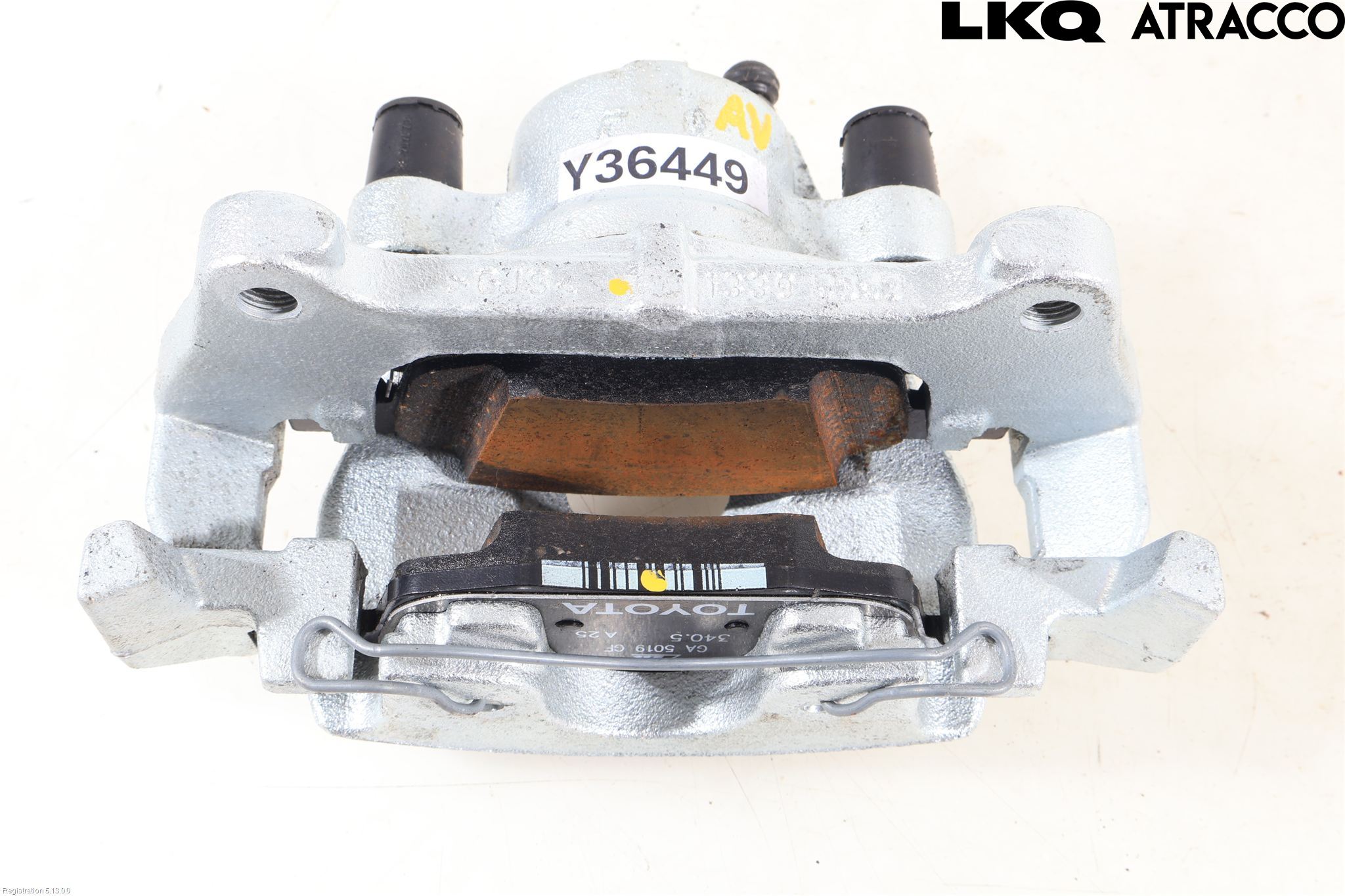Toyota YARIS XP21 20- Bremsecaliper Foran Høyre