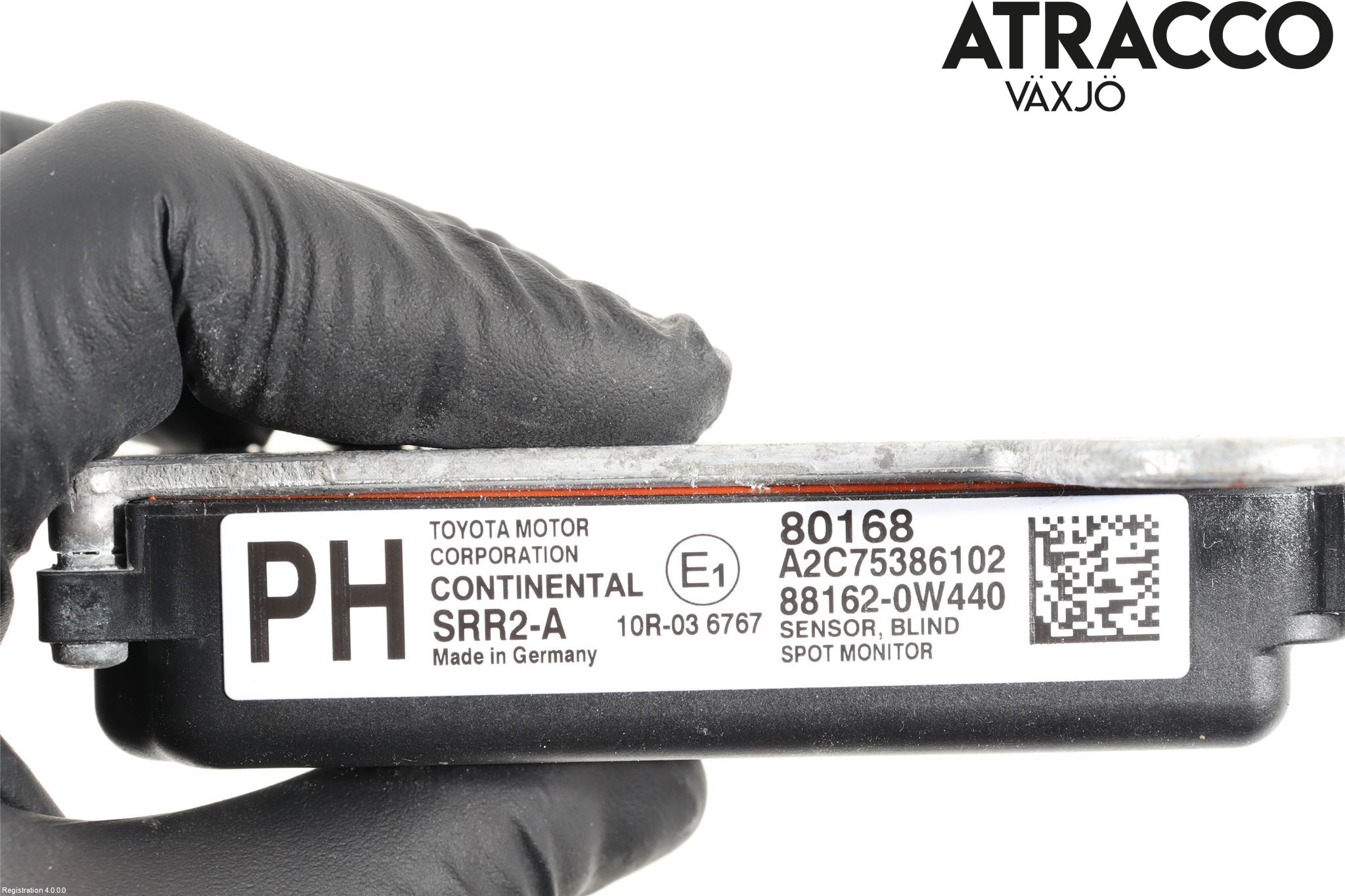 Toyota PRIUS (ZVW50) 16-21 Sensor Kollisjonsbeskyttelse