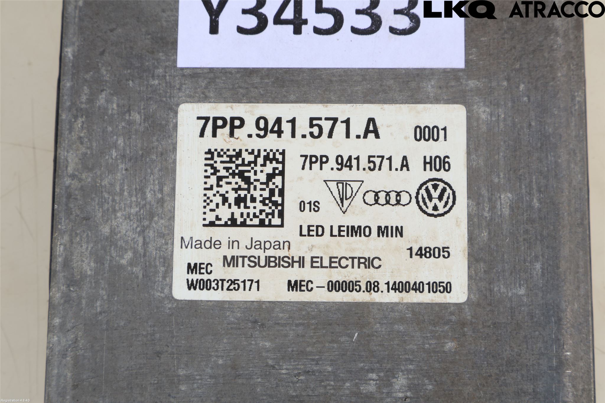 Volkswagen VW PASSAT 15-19 Styreenhet Xenon