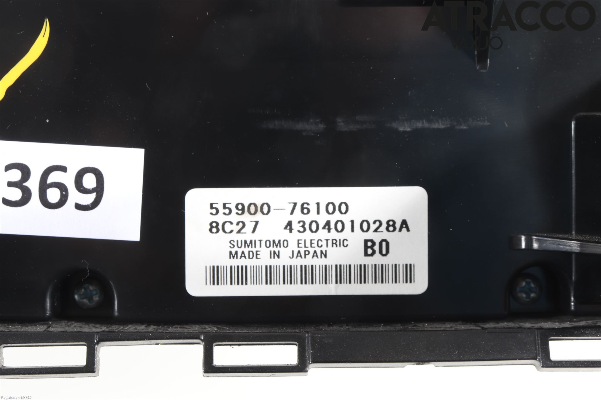 Lexus CT 200h Varme Ac Betjening-Display