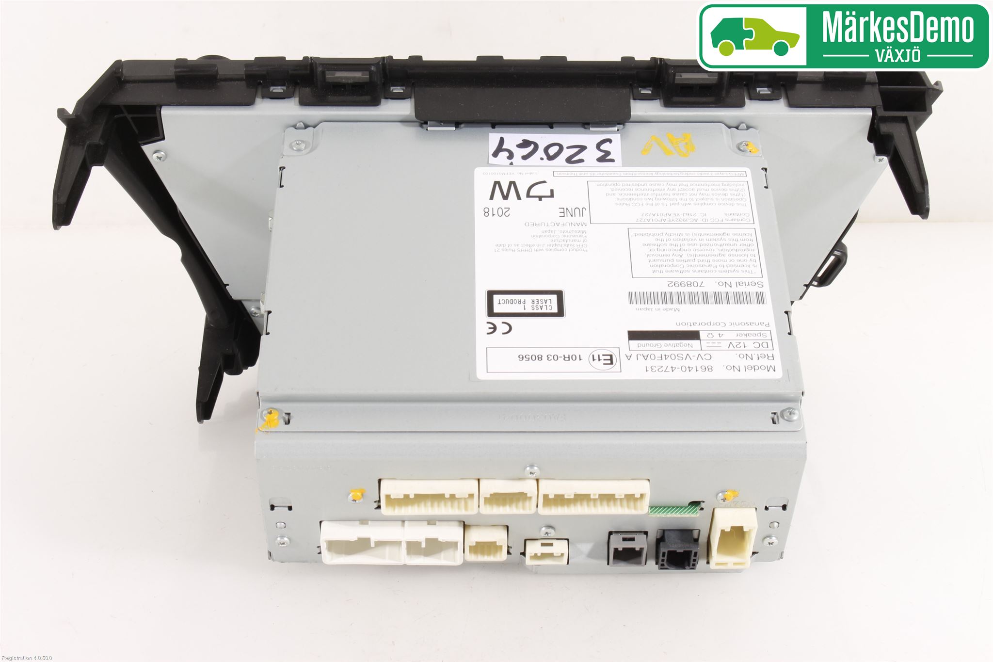 Toyota PRIUS+ ZVW40 12-20 Stereo Radio Med Cd