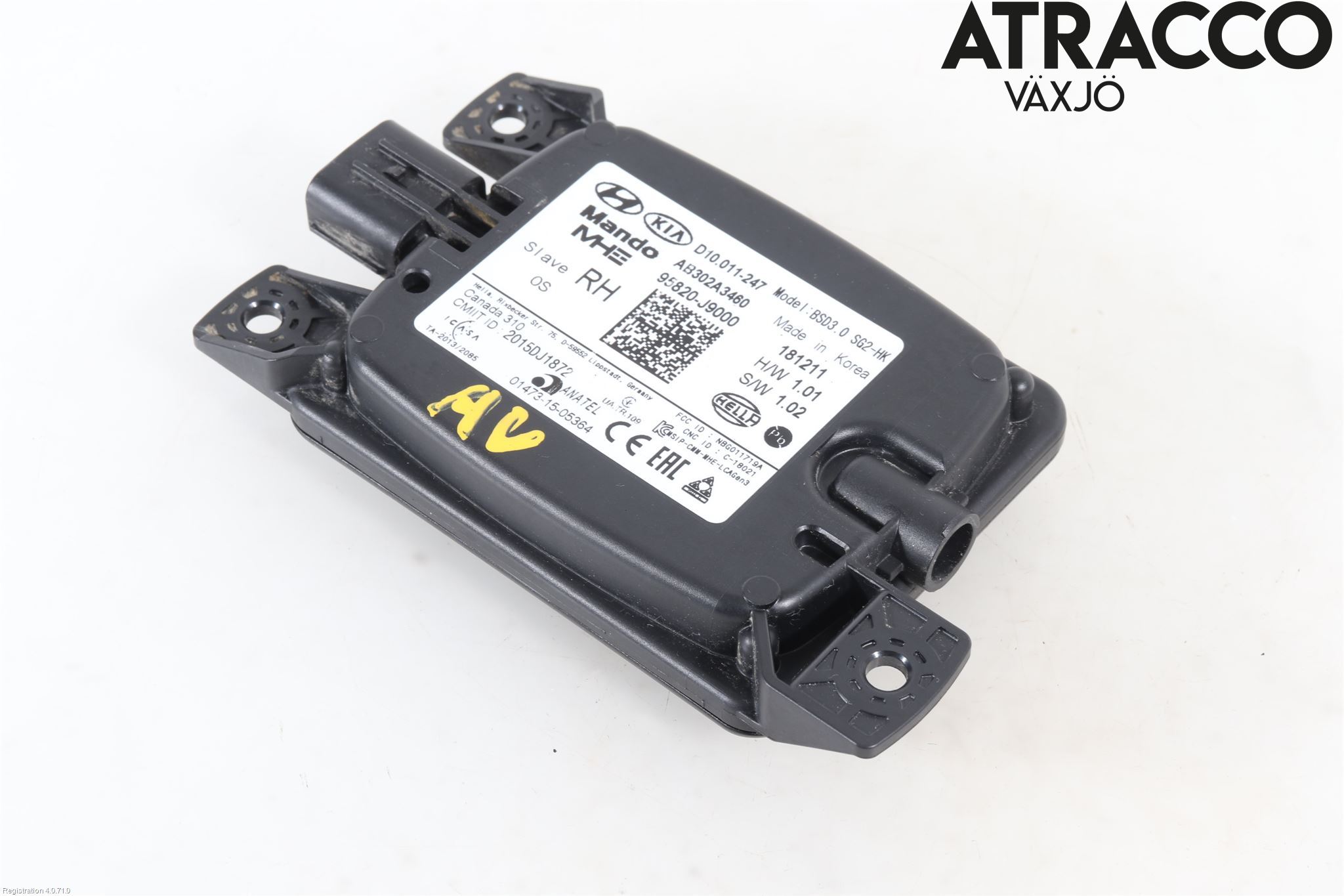 Hyundai KONA/ELECTRIC OS 18-23 Sensor Kollisjonsbeskyttelse