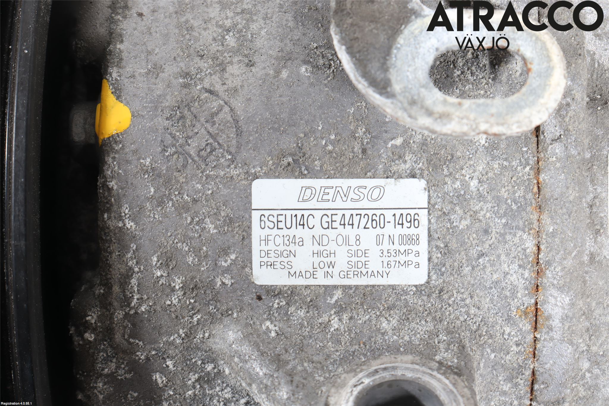 Toyota AVENSIS 09-15 Varme Ac Kompressor