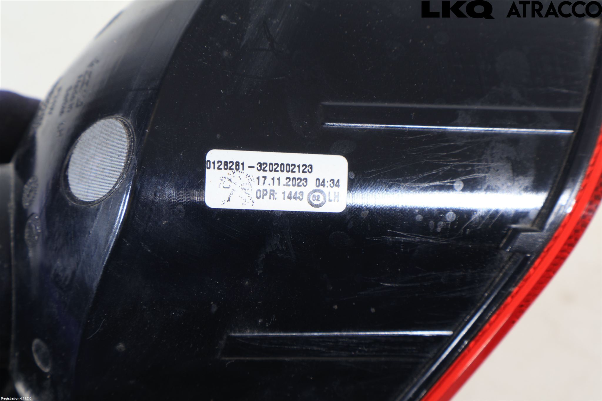 Peugeot 408 22- Refleks Bak
