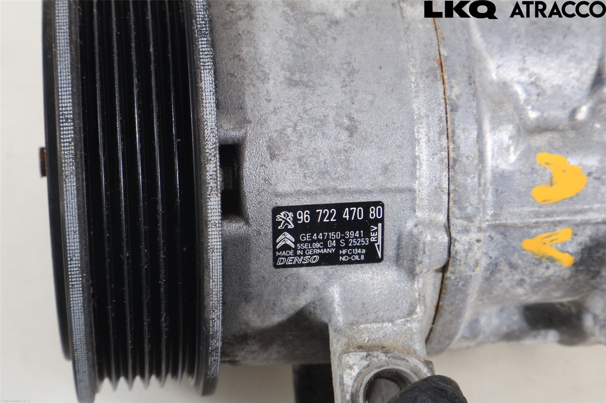 Peugeot 208 12-15 Varme Ac Kompressor