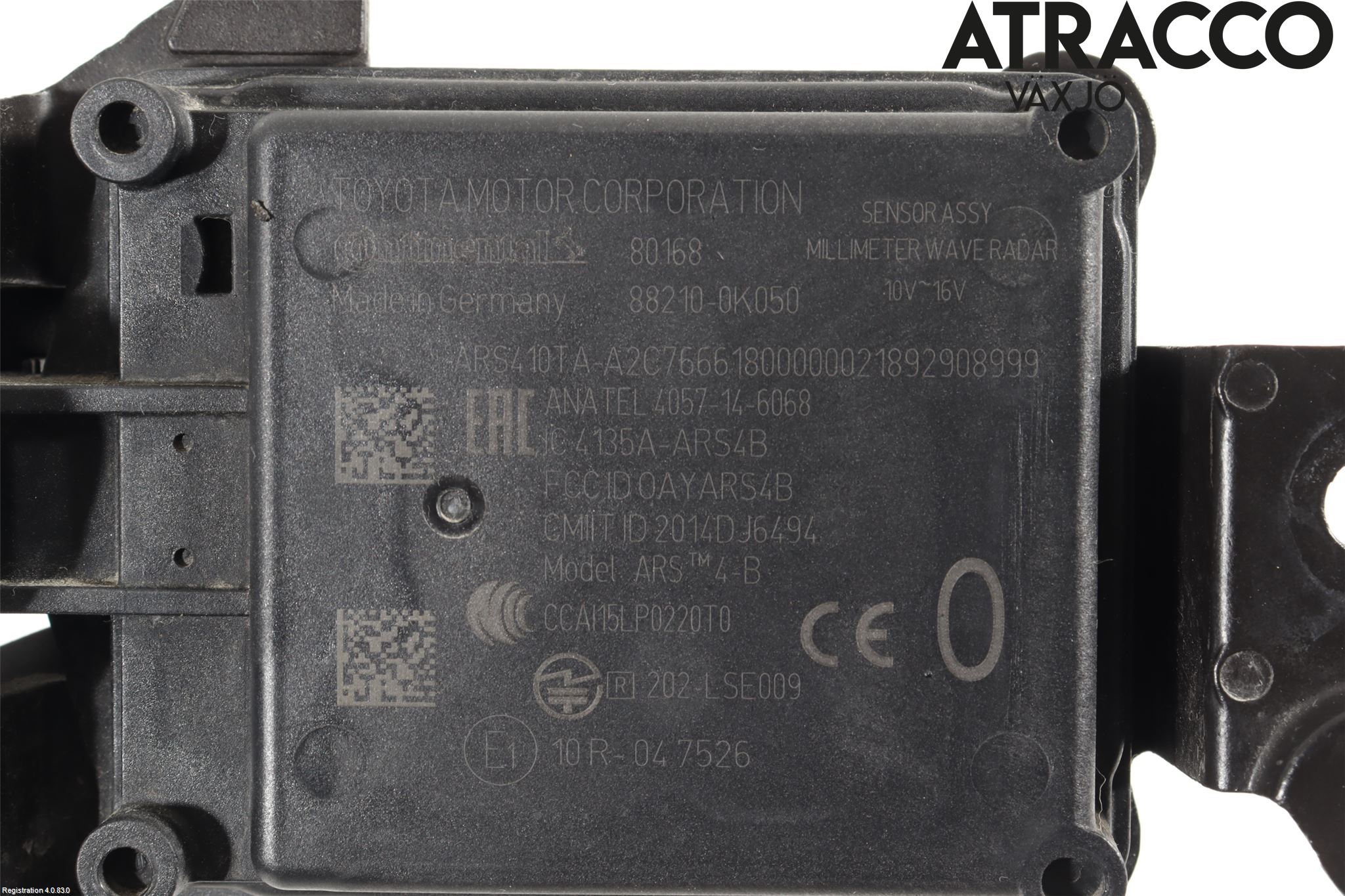 Toyota HILUX 16- Sensor Kollisjonsbeskyttelse