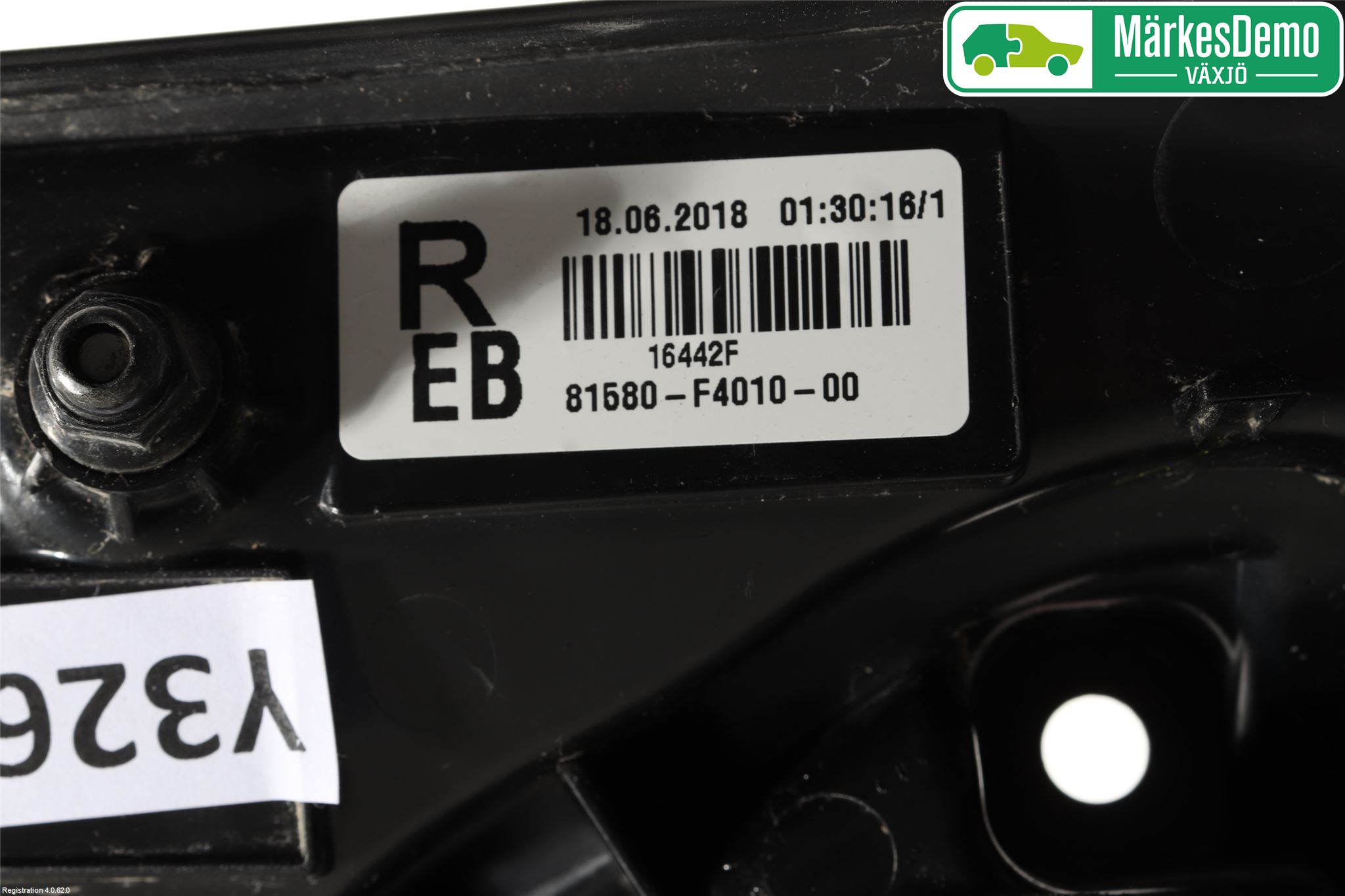 Toyota C-HR 16-23 Baklykt Høyre  På Luke(Indre)