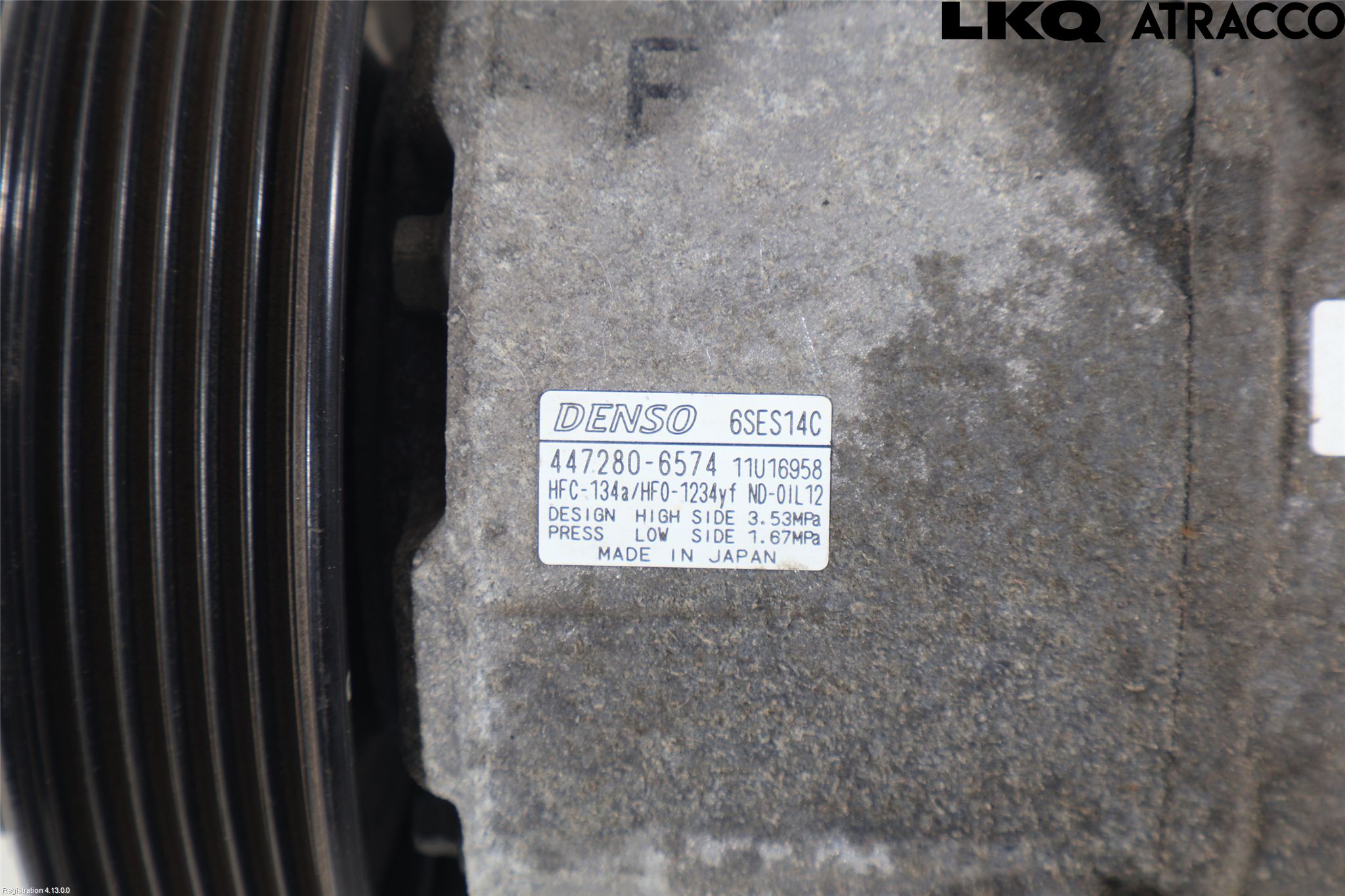 Toyota AVENSIS 16-18 Varme Ac Kompressor