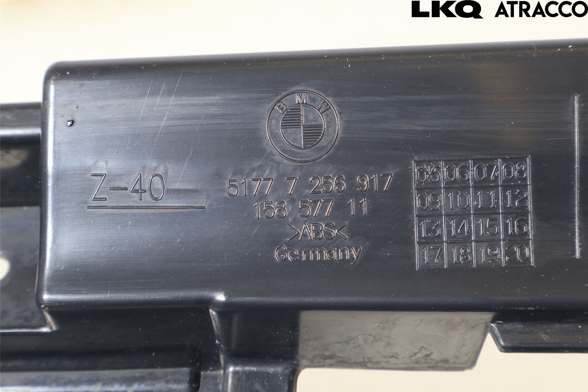 BMW 3 F30/F31/F80 12-19 Kanalskjørt Venstre