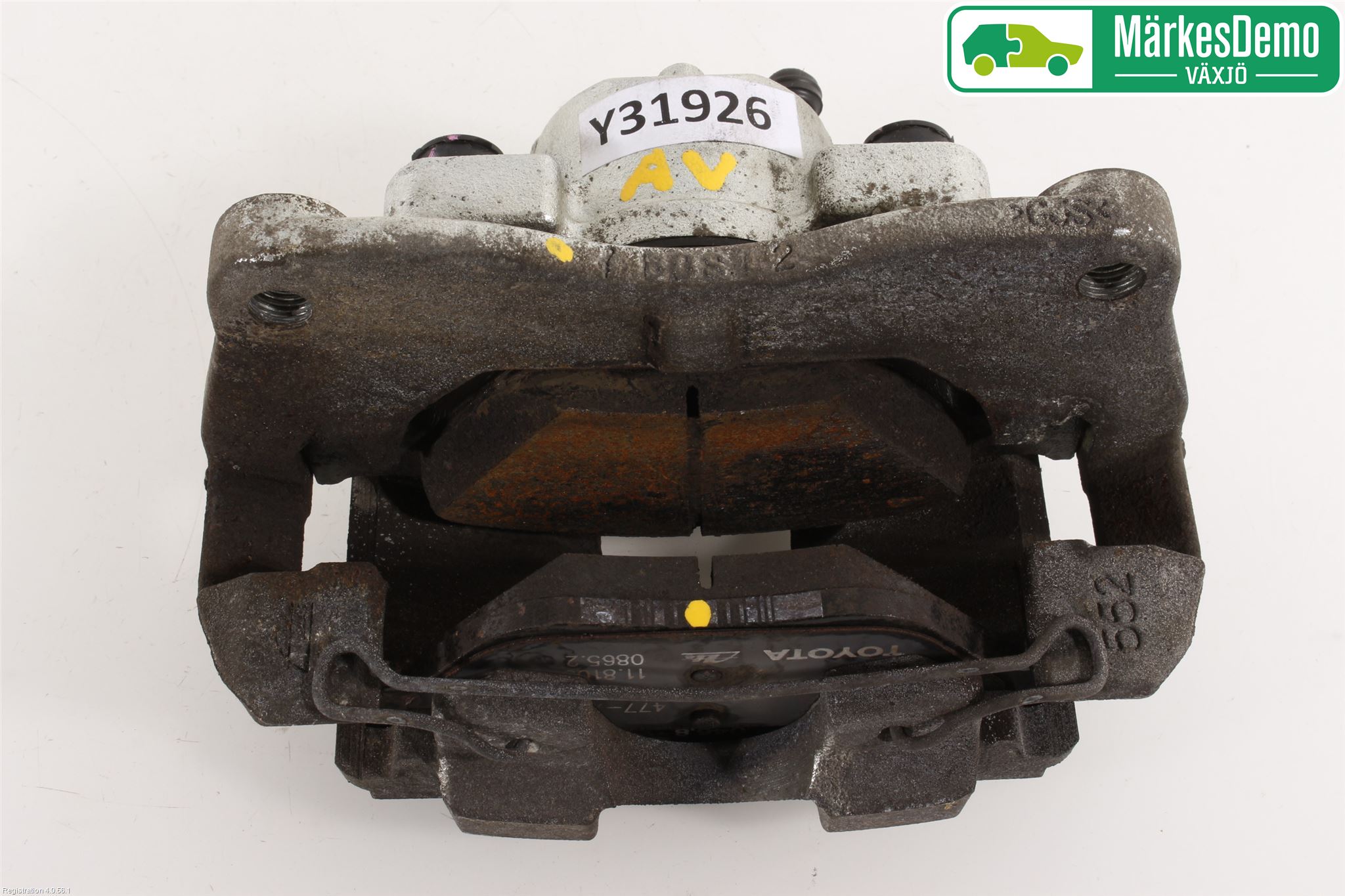 Toyota YARIS XP130 15-20 Bremsecaliper Foran Høyre