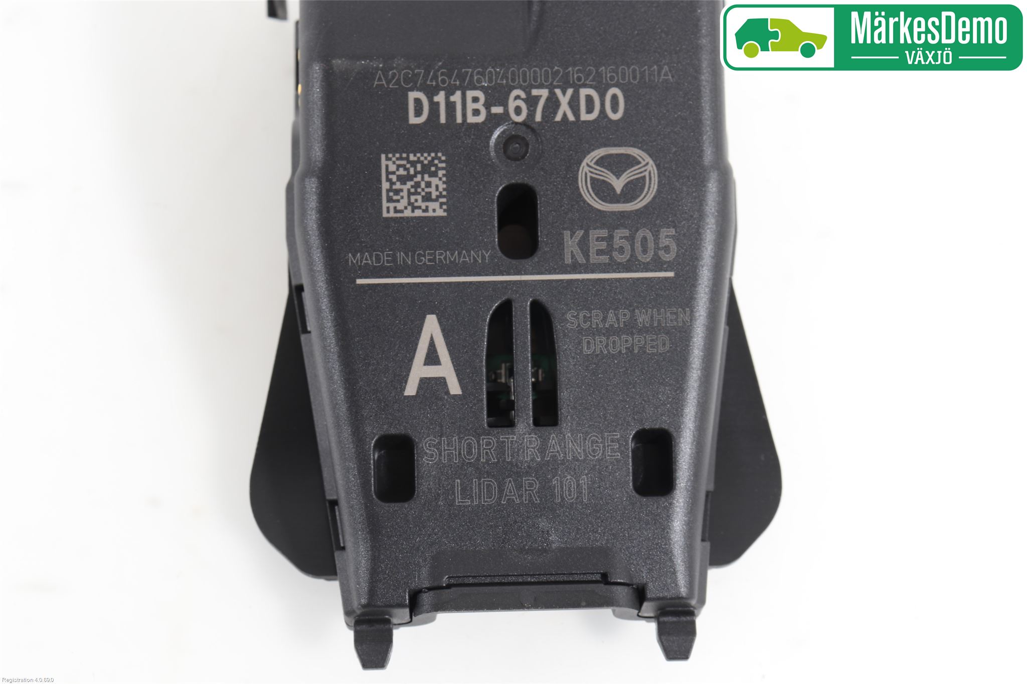 Mazda CX-3 Sensor Kollisjonsbeskyttelse