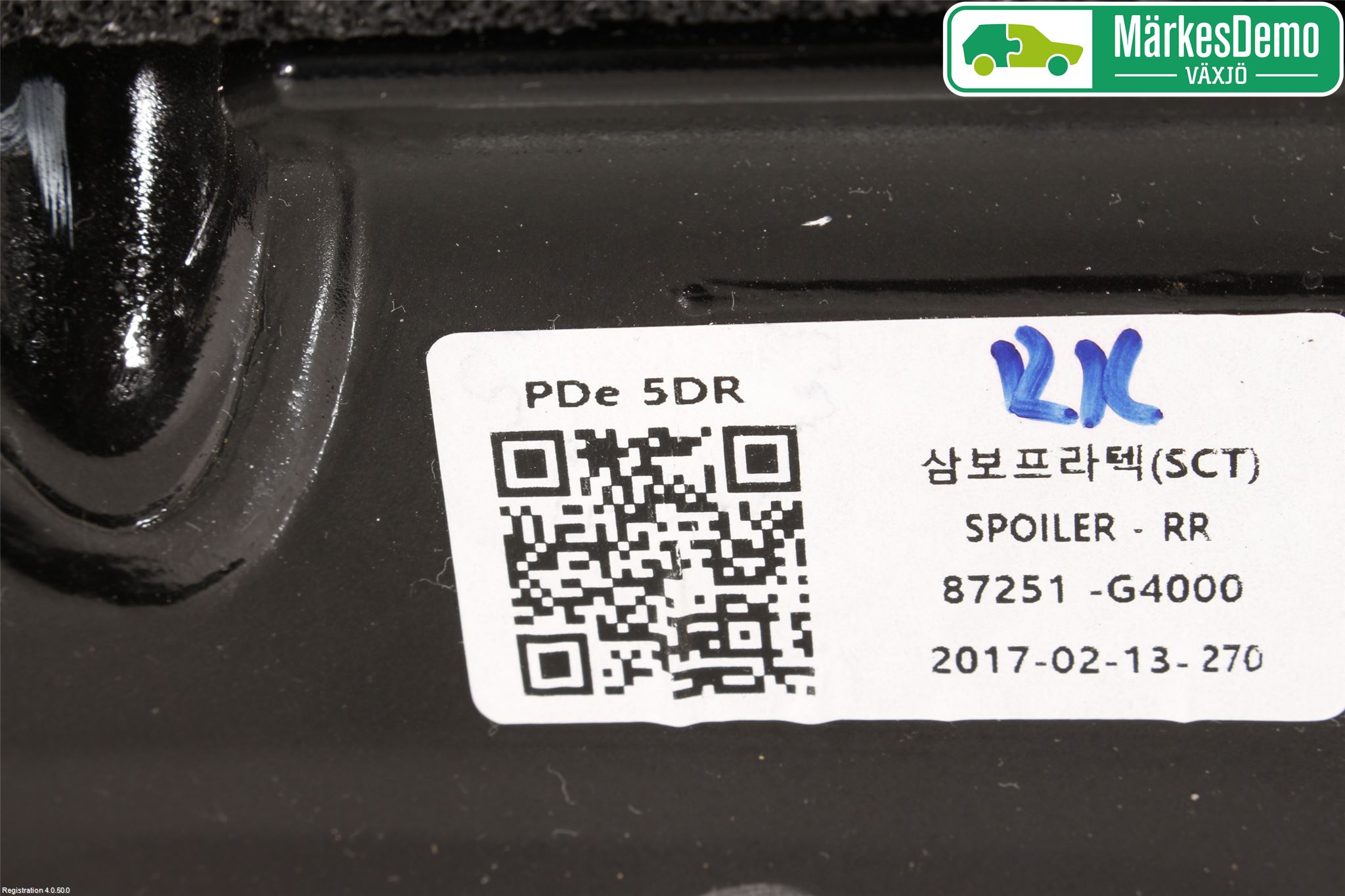 Hyundai i30 PD 17- Spoiler Bakluke